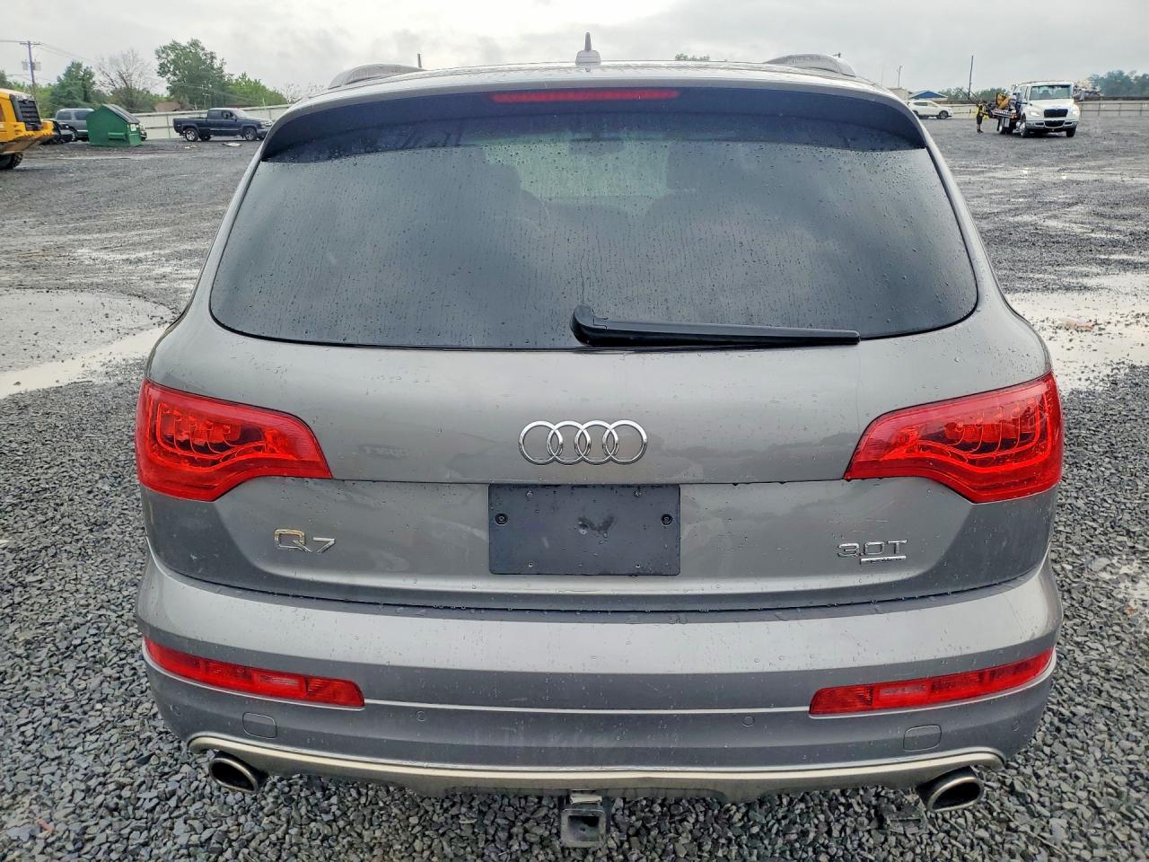 2015 Audi Q7 Premium Plus Gray vin: WA1LGAFE7FD031131