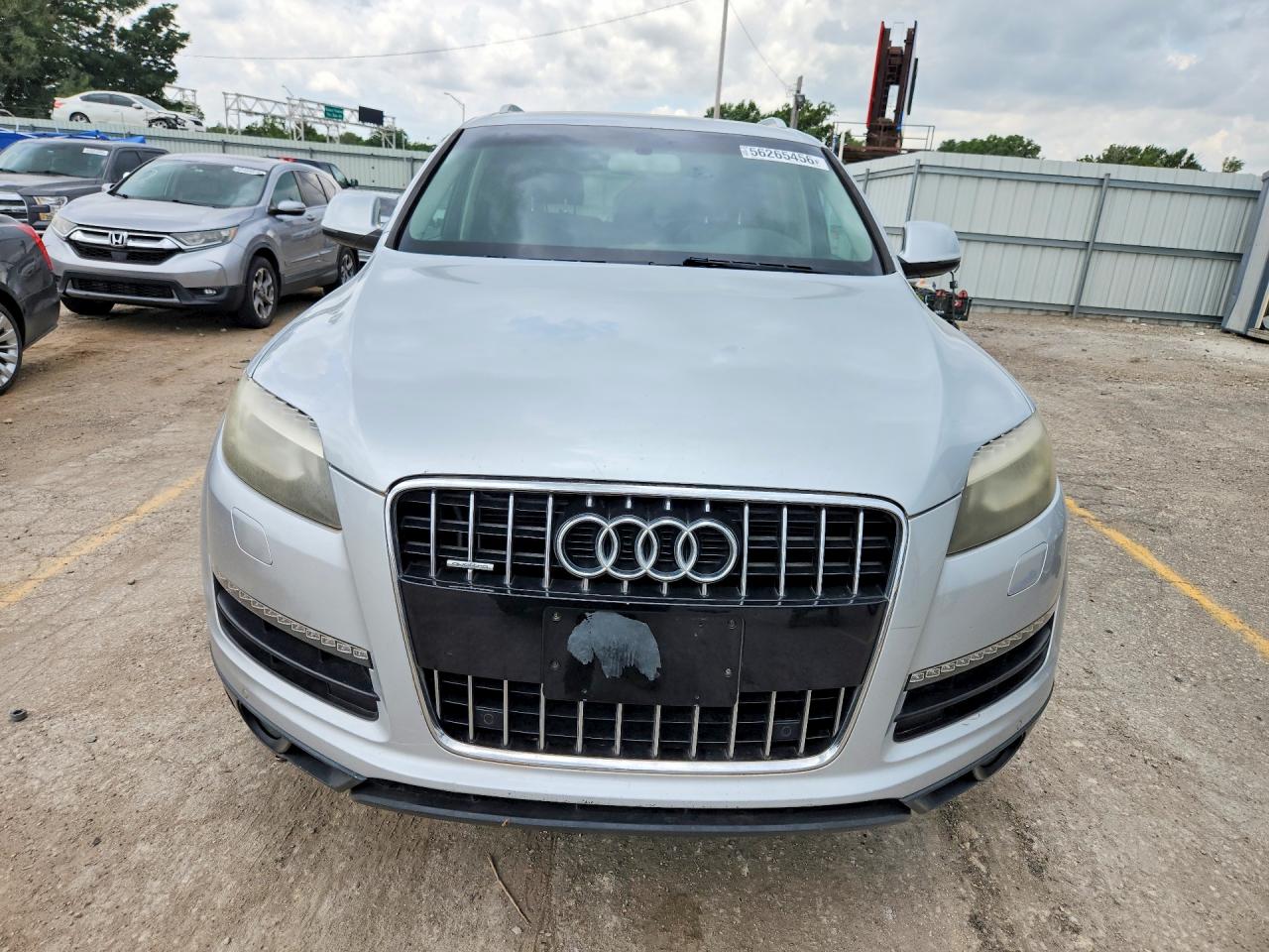 2011 Audi Q7 Premium Plus Silver vin: WA1LGAFE8BD003929