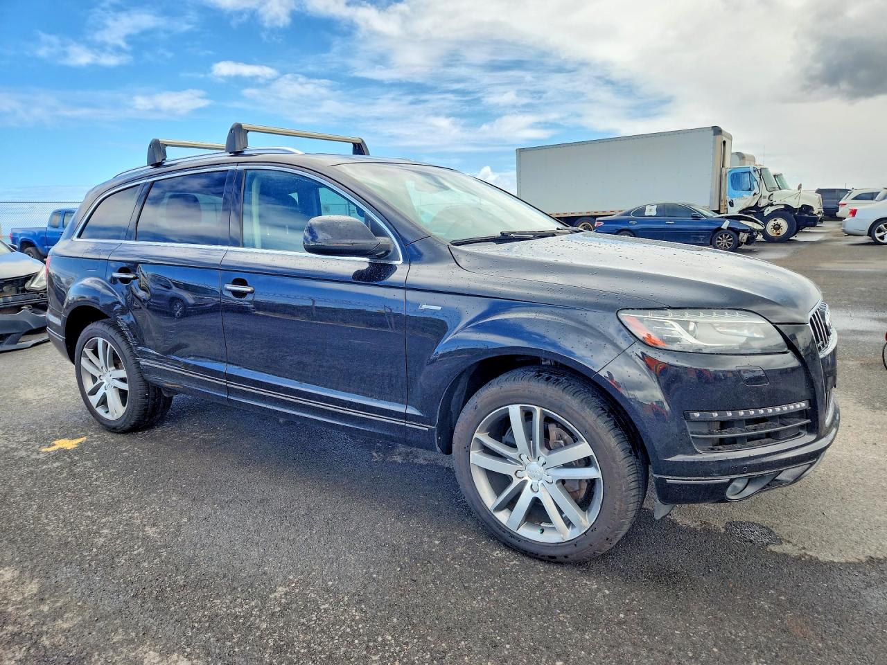 2013 Audi Q7 Premium Plus Black vin: WA1LGAFE8DD016117