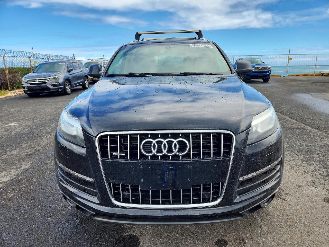 2013 Audi Q7 Premium Plus Black vin: WA1LGAFE8DD016117