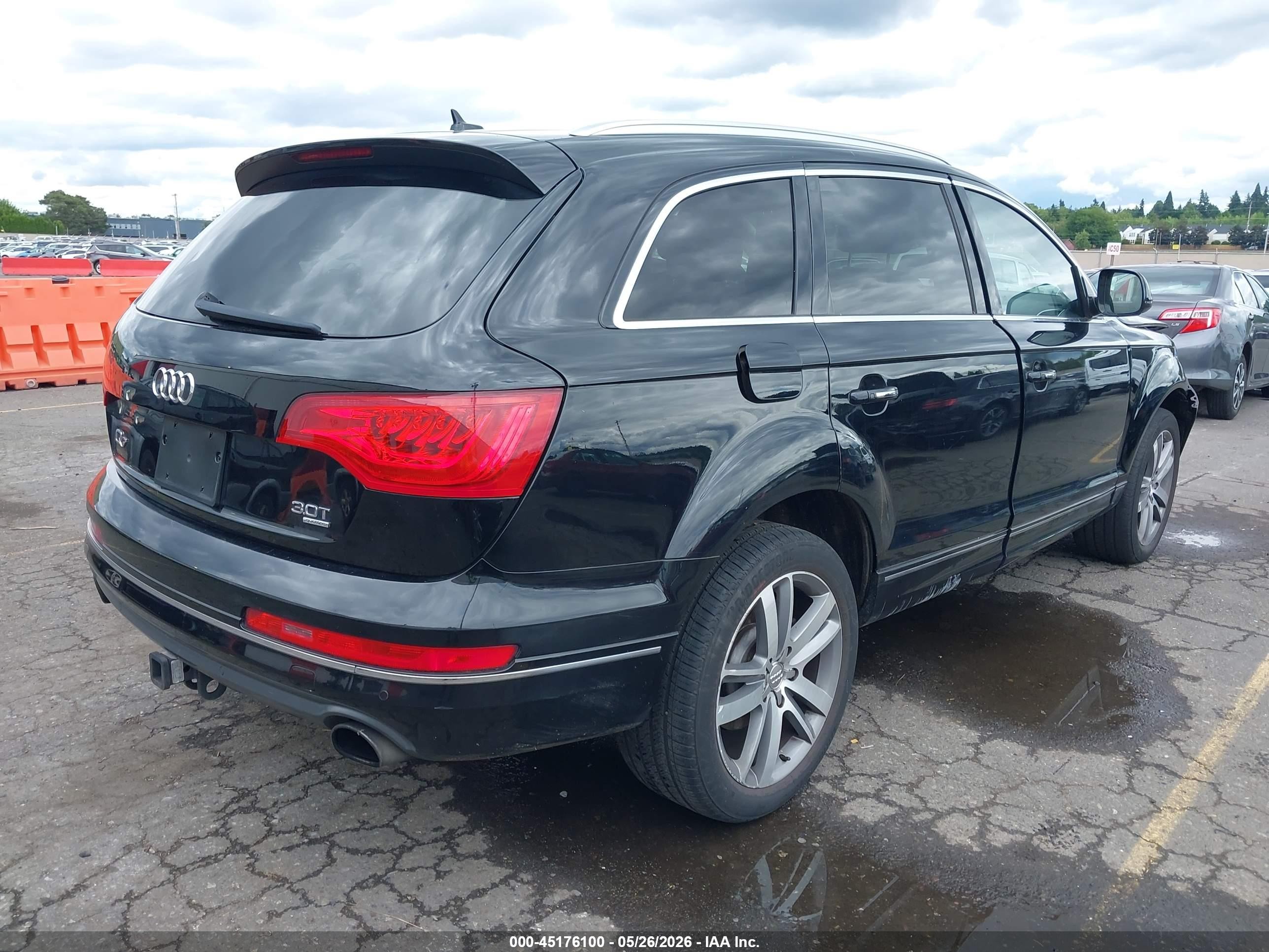 2014 Audi Q7 3.0t Premium Black vin: WA1LGAFE8ED006687