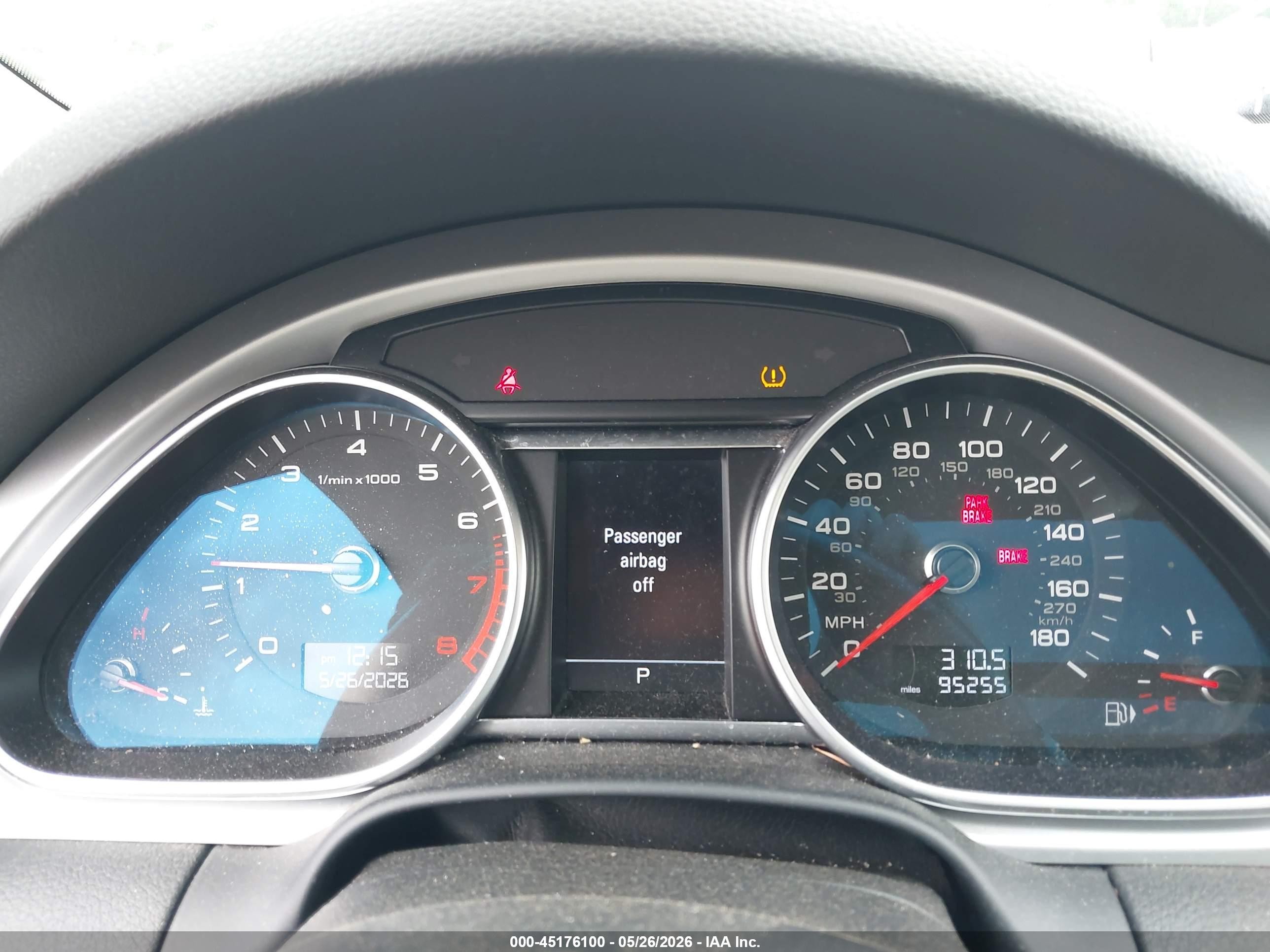 2014 Audi Q7 3.0t Premium Black vin: WA1LGAFE8ED006687