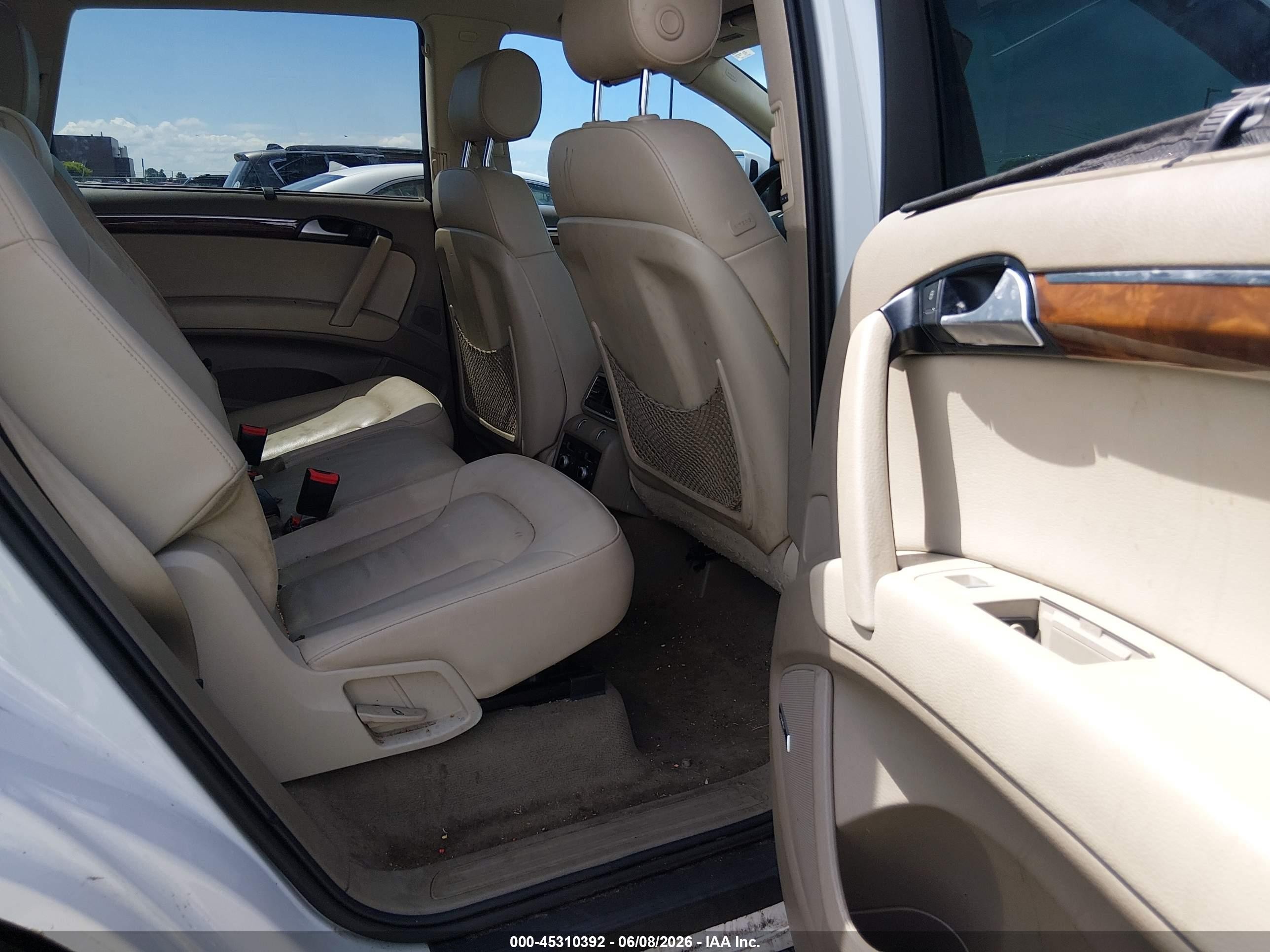 2014 Audi Q7 3.0t Premium White vin: WA1LGAFE8ED006933