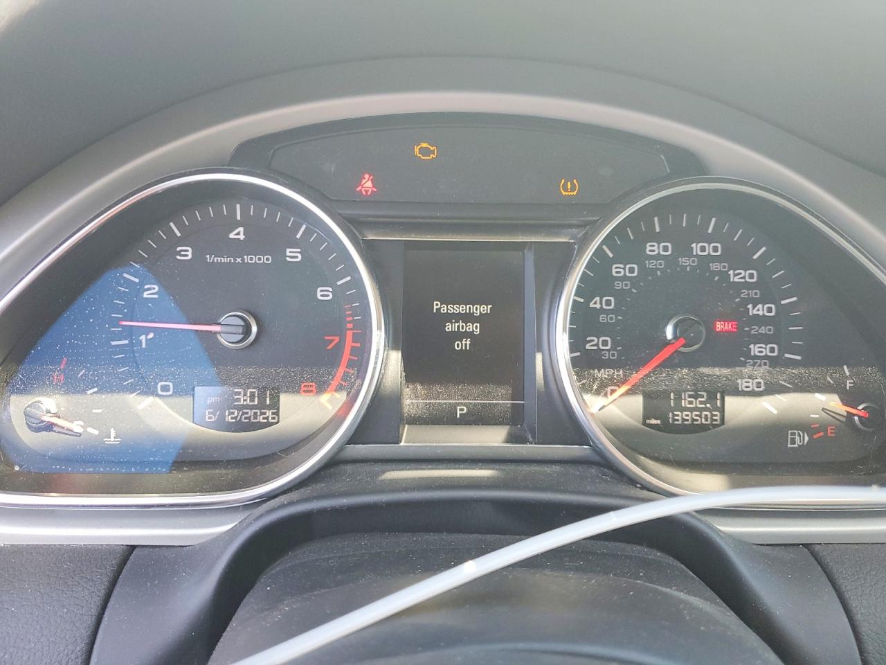 2014 Audi Q7 Premium Plus White vin: WA1LGAFE8ED020752