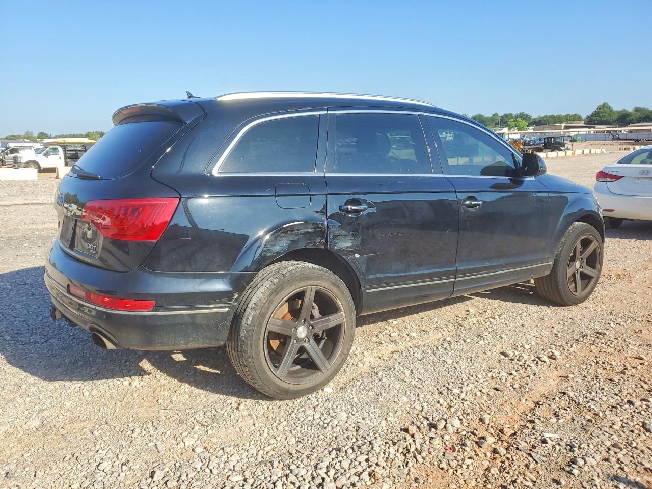 2015 Audi Q7 Premium Plus Black vin: WA1LGAFE8FD003449