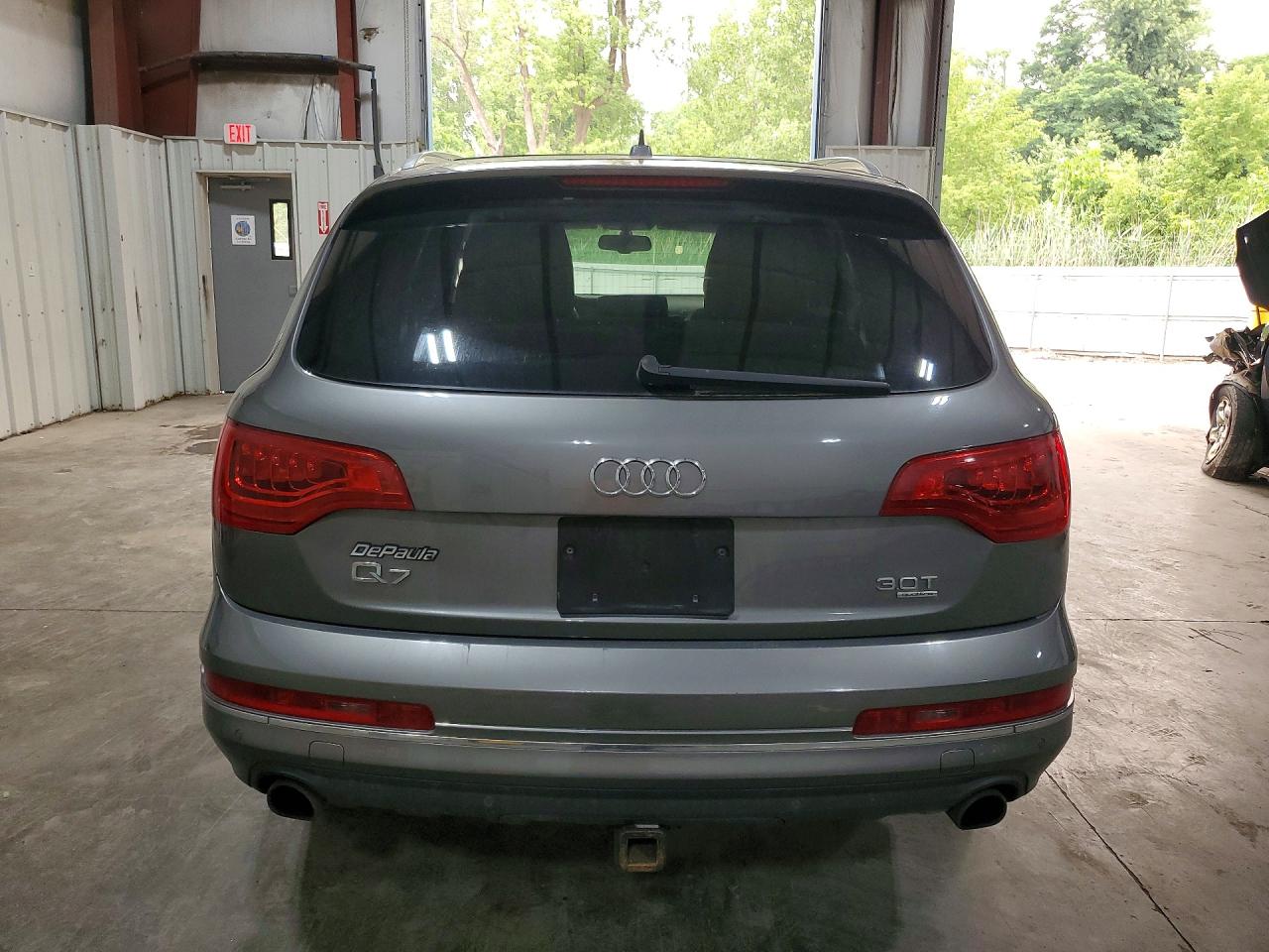 2015 Audi Q7 Premium Plus Gray vin: WA1LGAFE8FD004911