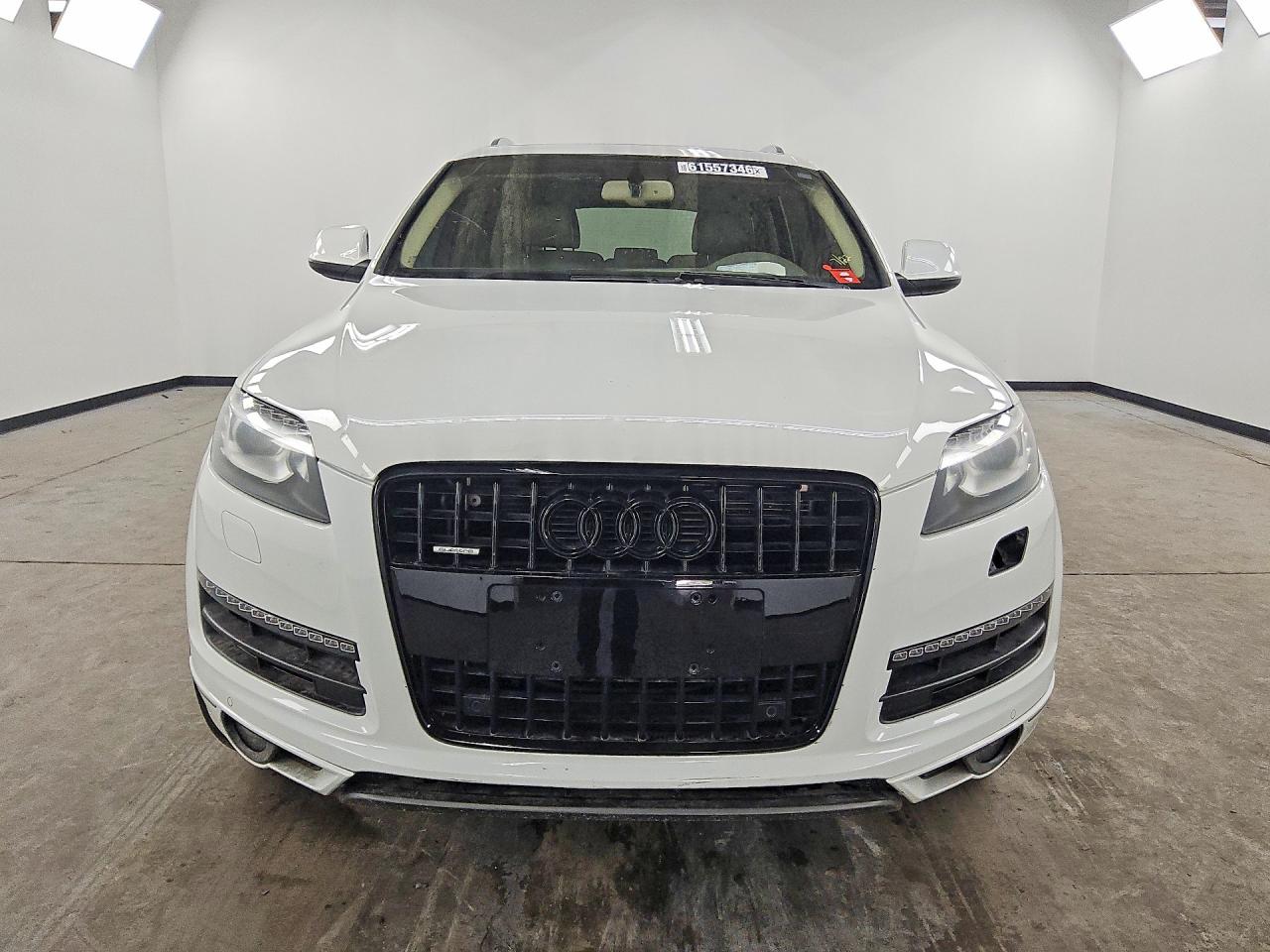 2015 Audi Q7 Premium Plus White vin: WA1LGAFE8FD020252