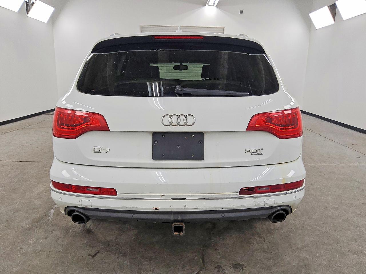 2015 Audi Q7 Premium Plus White vin: WA1LGAFE8FD020252