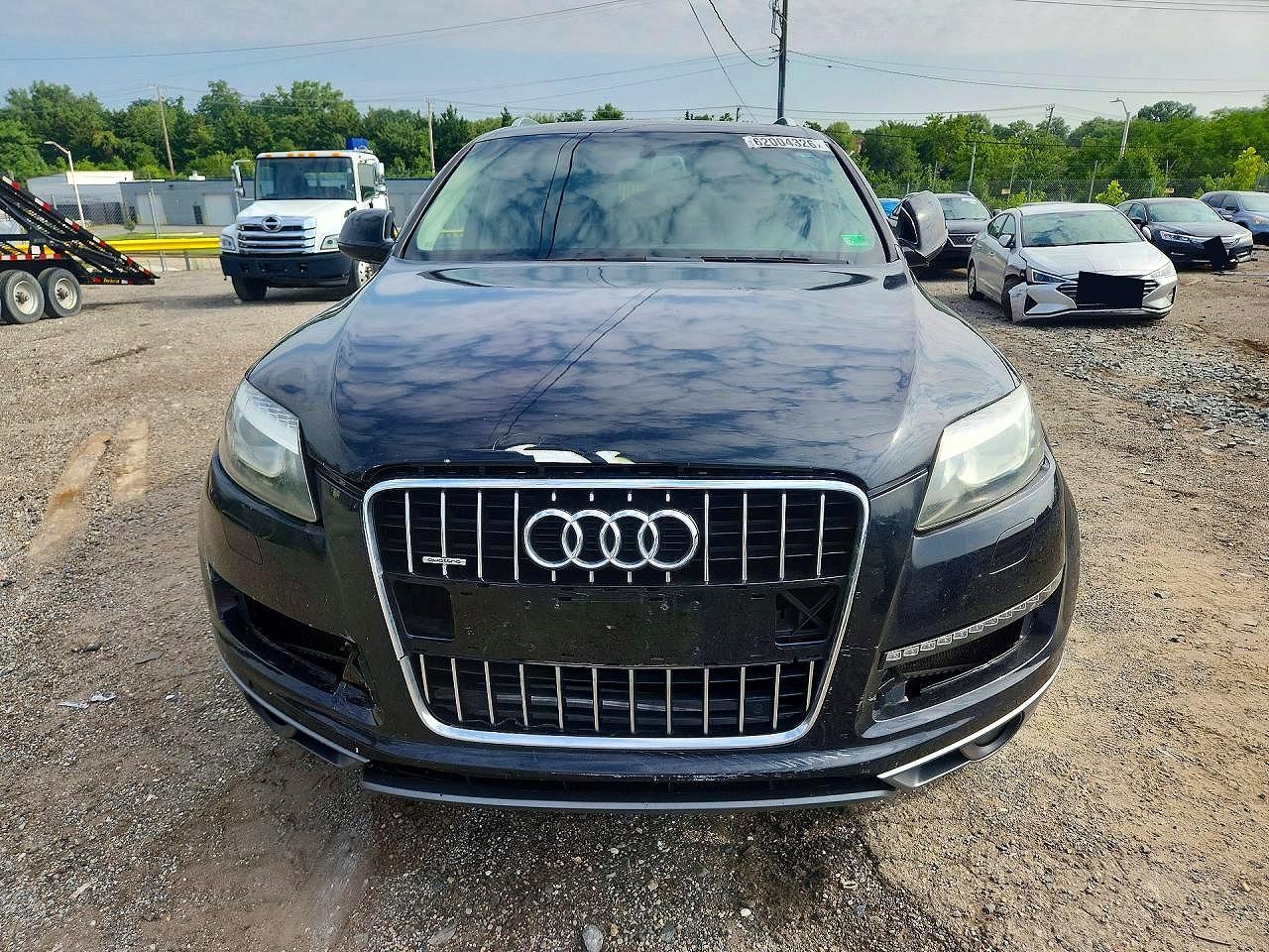 2013 Audi Q7 Premium Plus Синий vin: WA1LGAFE9DD000119