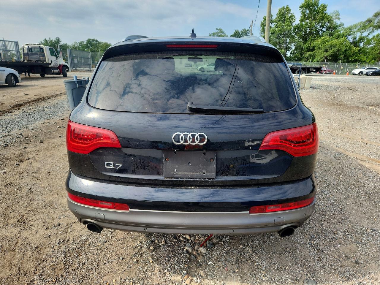 2013 Audi Q7 Premium Plus Синий vin: WA1LGAFE9DD000119
