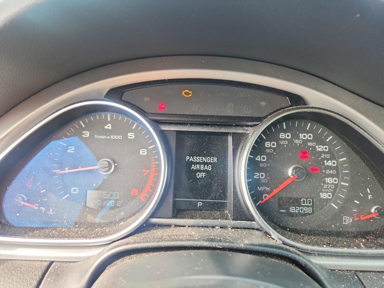 2013 Audi Q7 Premium Plus Синий vin: WA1LGAFE9DD000119