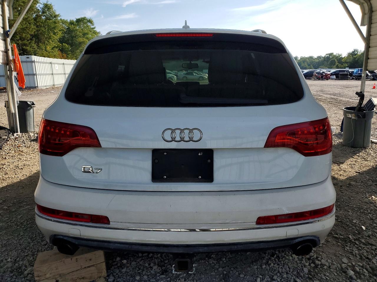 2013 Audi Q7 Premium Plus White vin: WA1LGAFE9DD003246