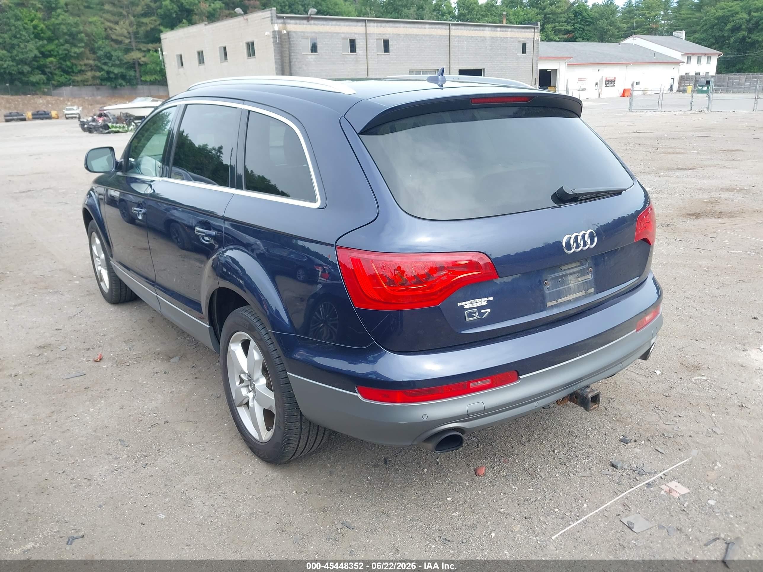2013 Audi Q7 3.0t Premium Blue vin: WA1LGAFE9DD004381