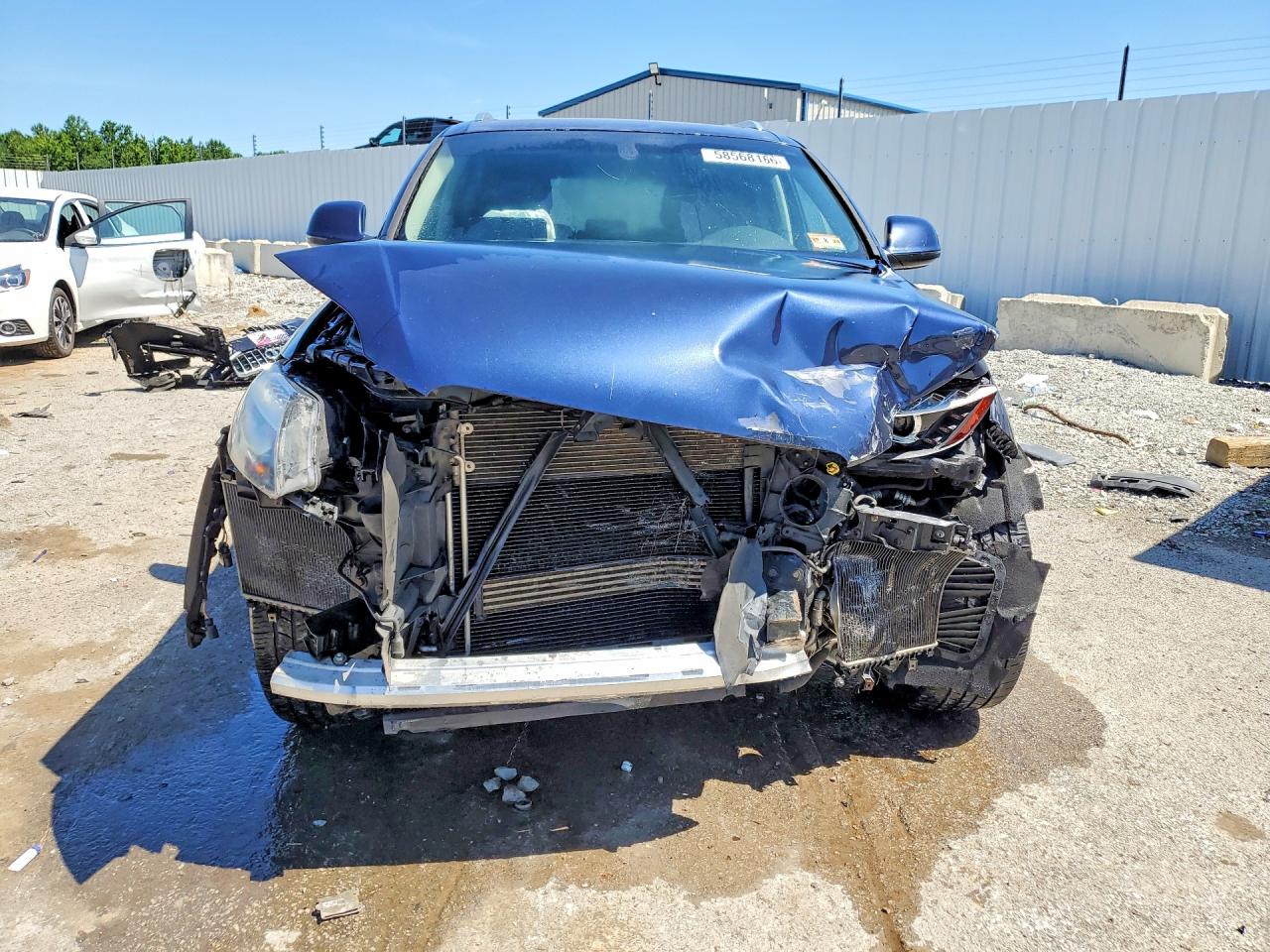 2014 Audi Q7 Premium Plus Blue vin: WA1LGAFE9ED012210