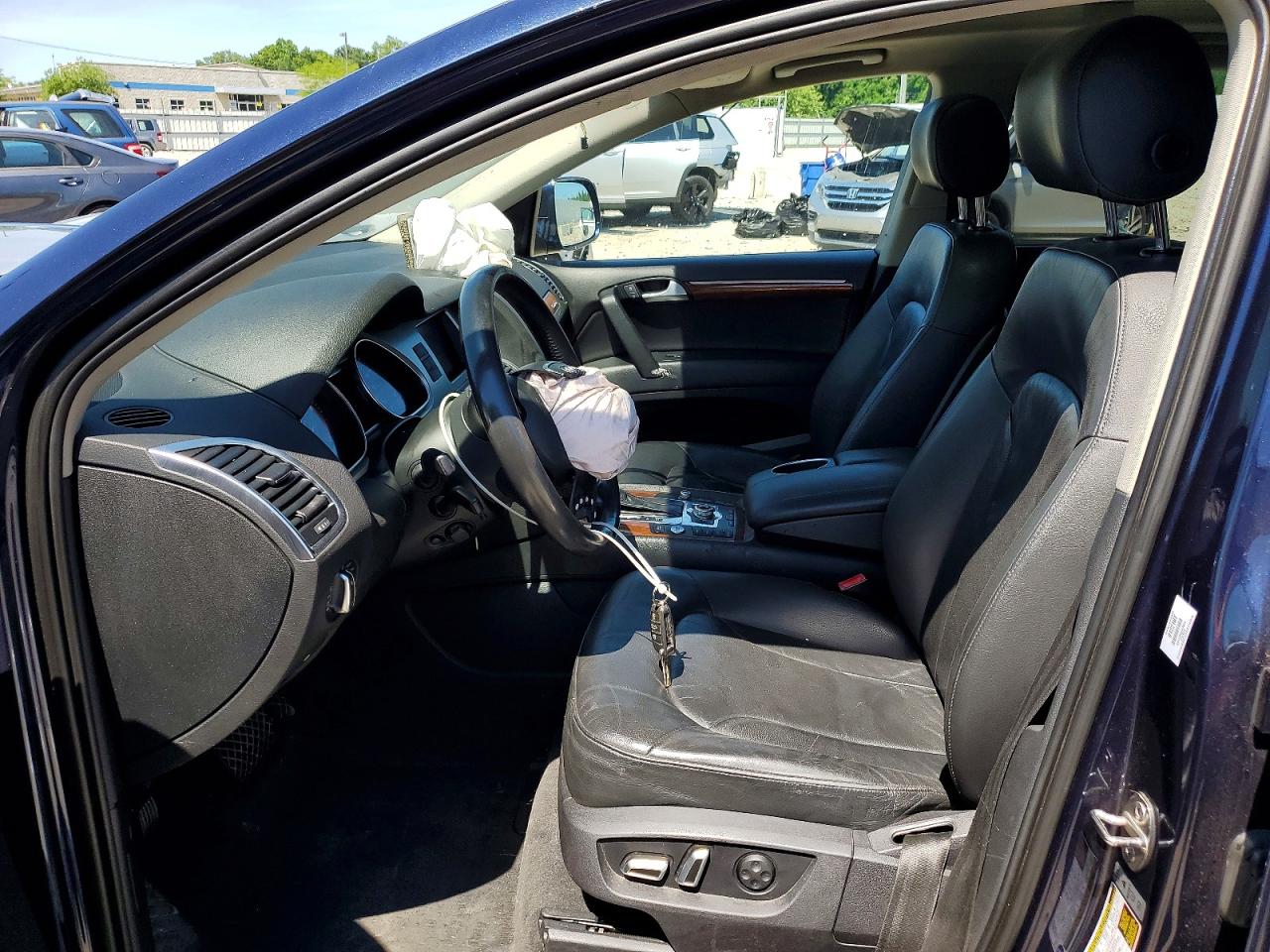2014 Audi Q7 Premium Plus Blue vin: WA1LGAFE9ED012210