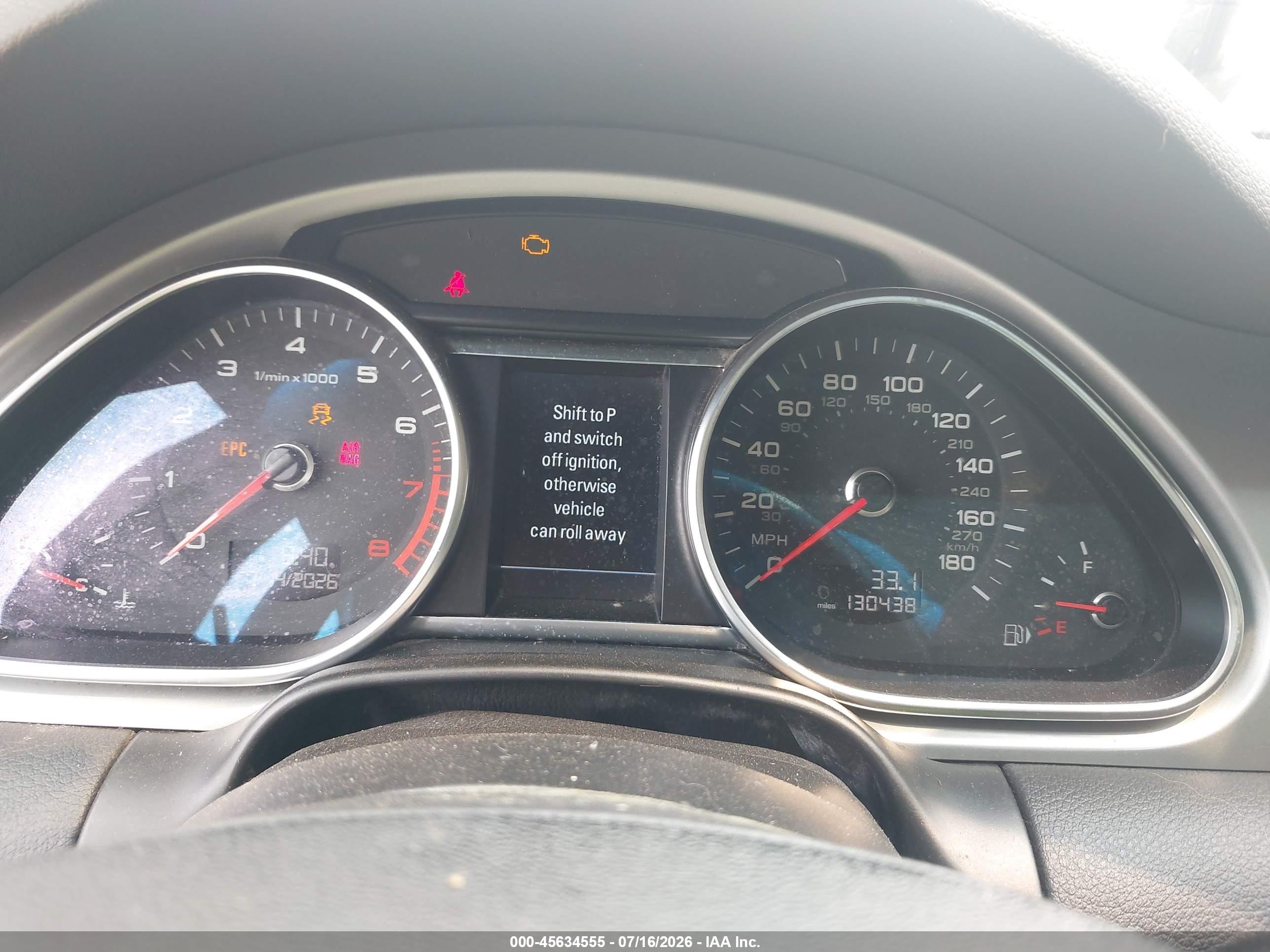 2014 Audi Q7 3.0t Premium White vin: WA1LGAFE9ED017858