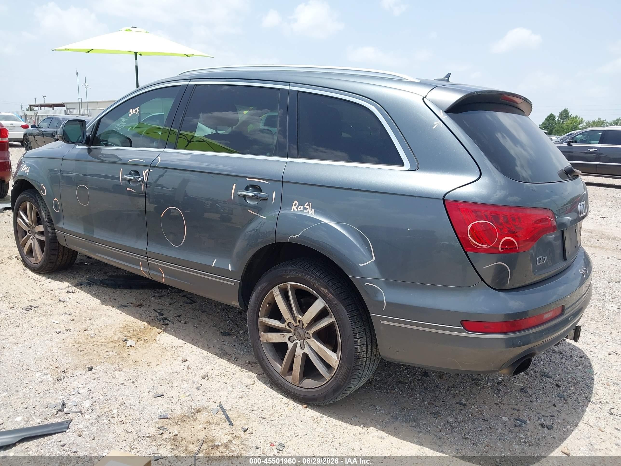 2015 Audi Q7 3.0t Premium Gray vin: WA1LGAFE9FD001628