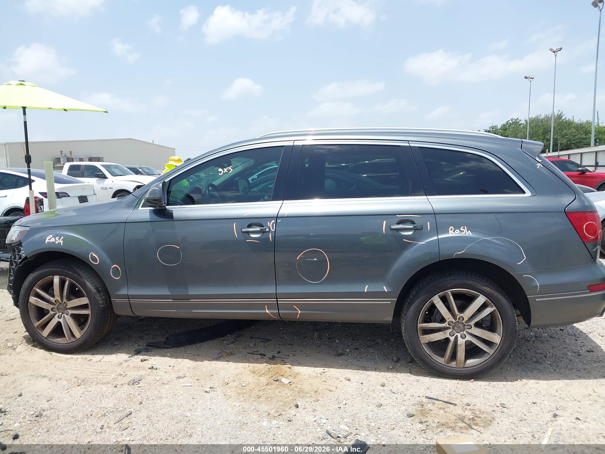 2015 Audi Q7 3.0t Premium Gray vin: WA1LGAFE9FD001628
