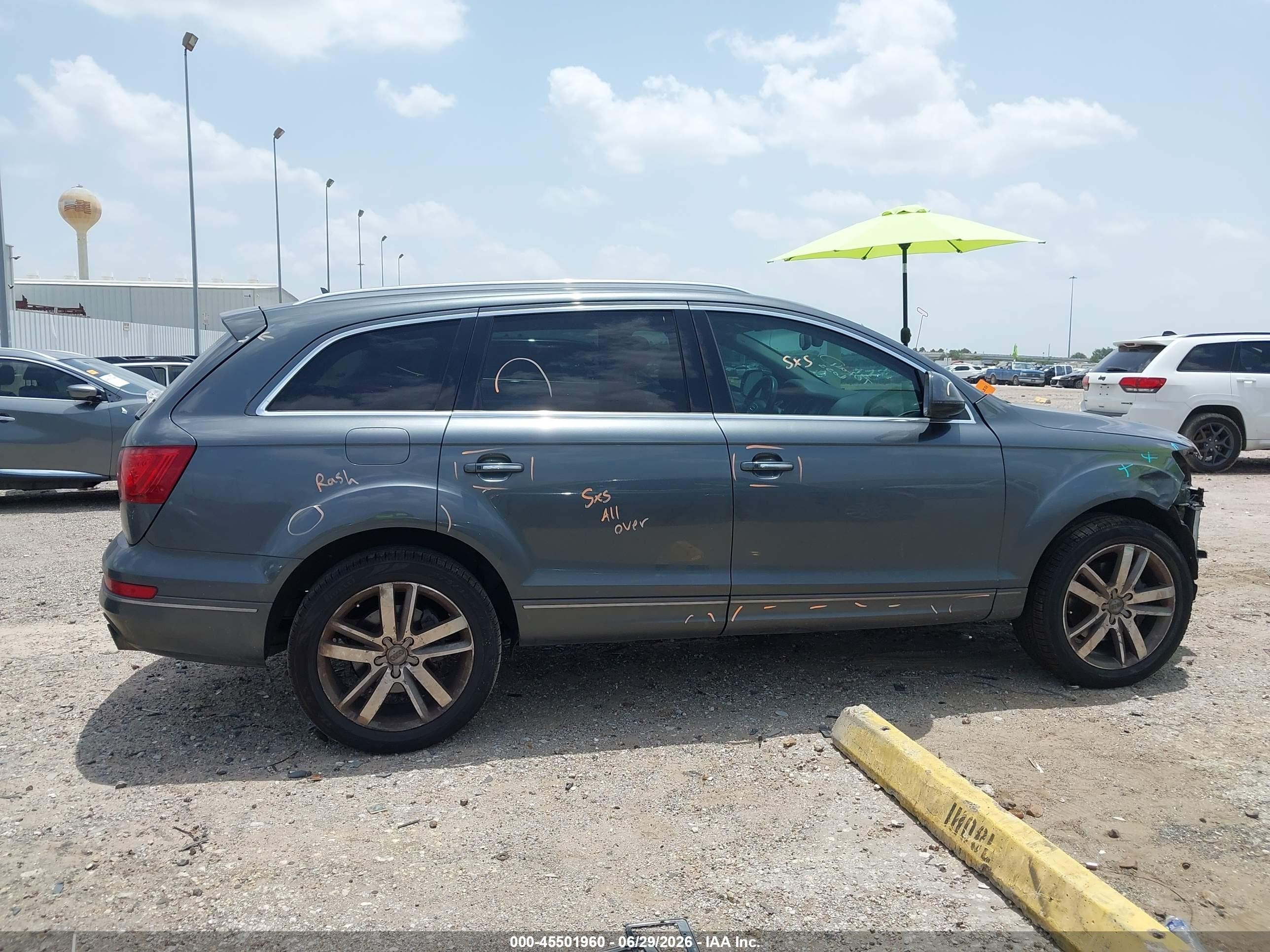 2015 Audi Q7 3.0t Premium Gray vin: WA1LGAFE9FD001628