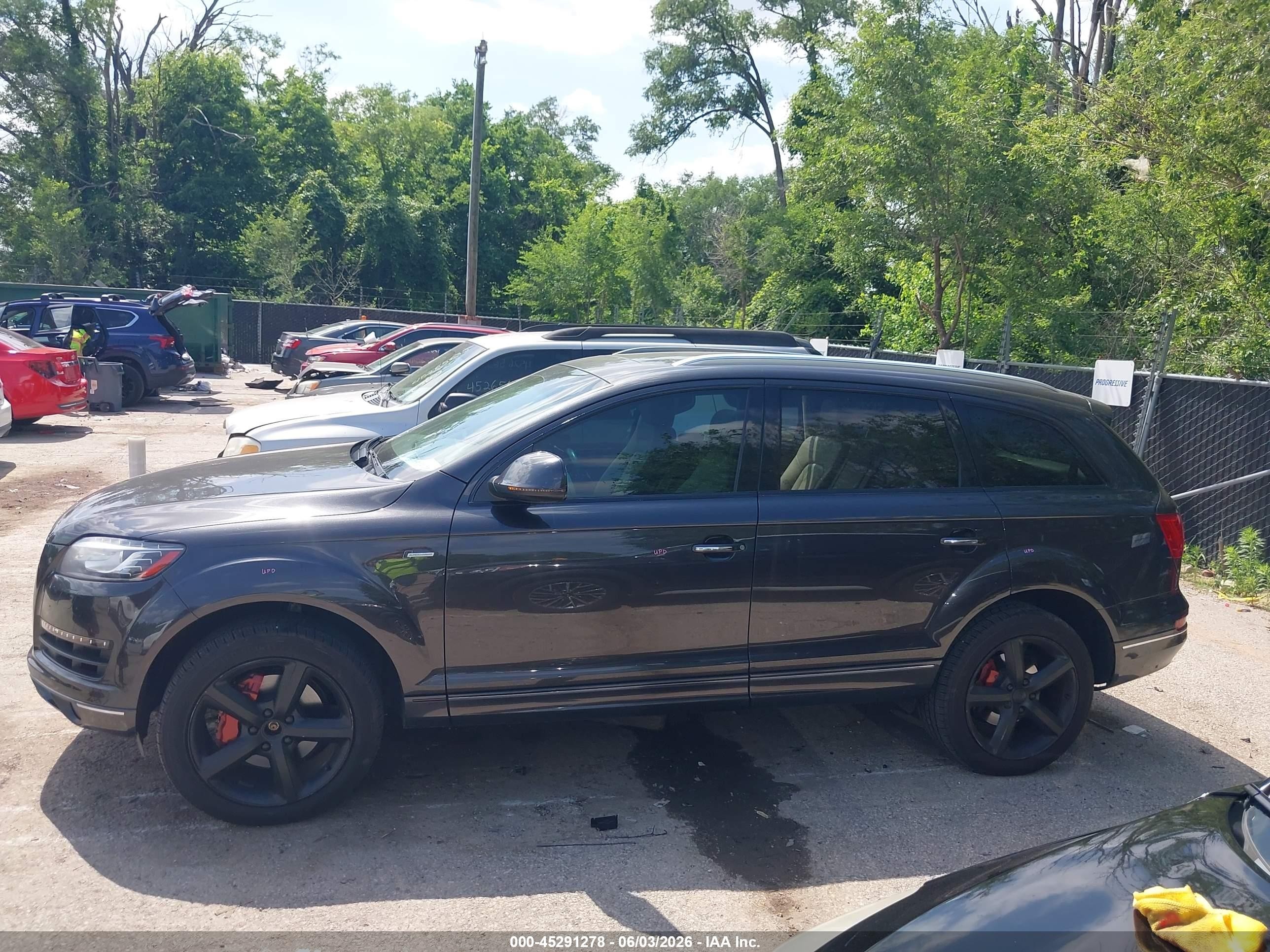 2015 Audi Q7 3.0t Premium Black vin: WA1LGAFE9FD002469