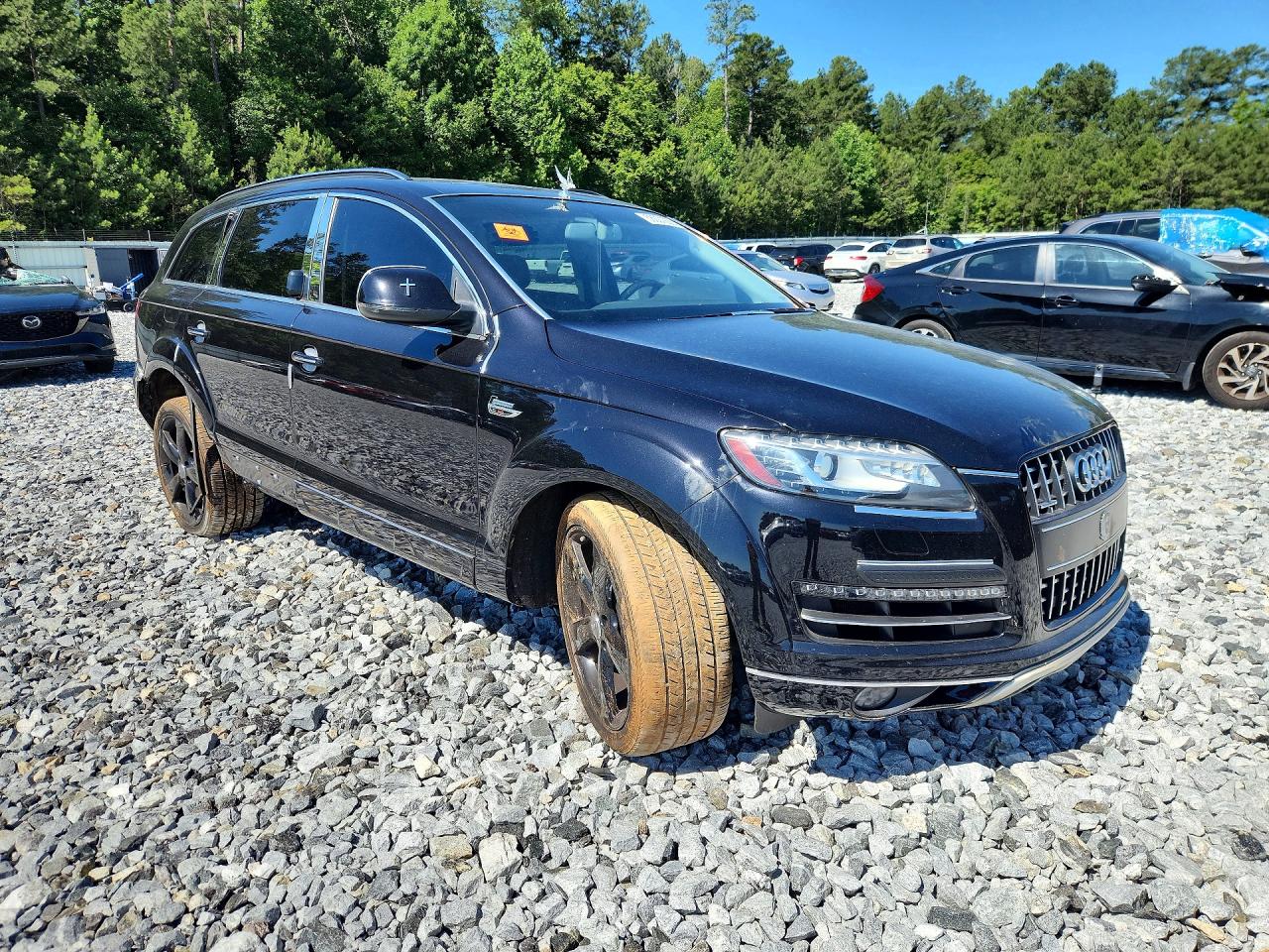 2015 Audi Q7 Premium Plus Black vin: WA1LGAFE9FD004979