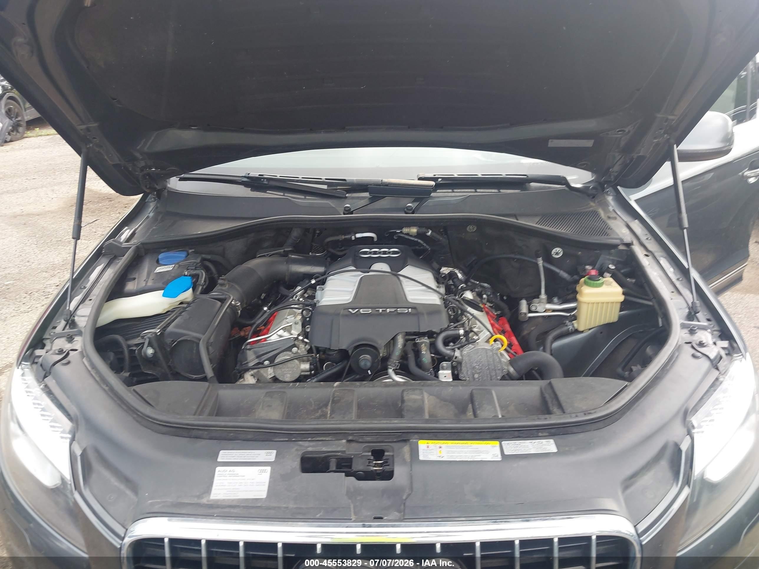 2015 Audi Q7 3.0t Premium Gray vin: WA1LGAFE9FD012631