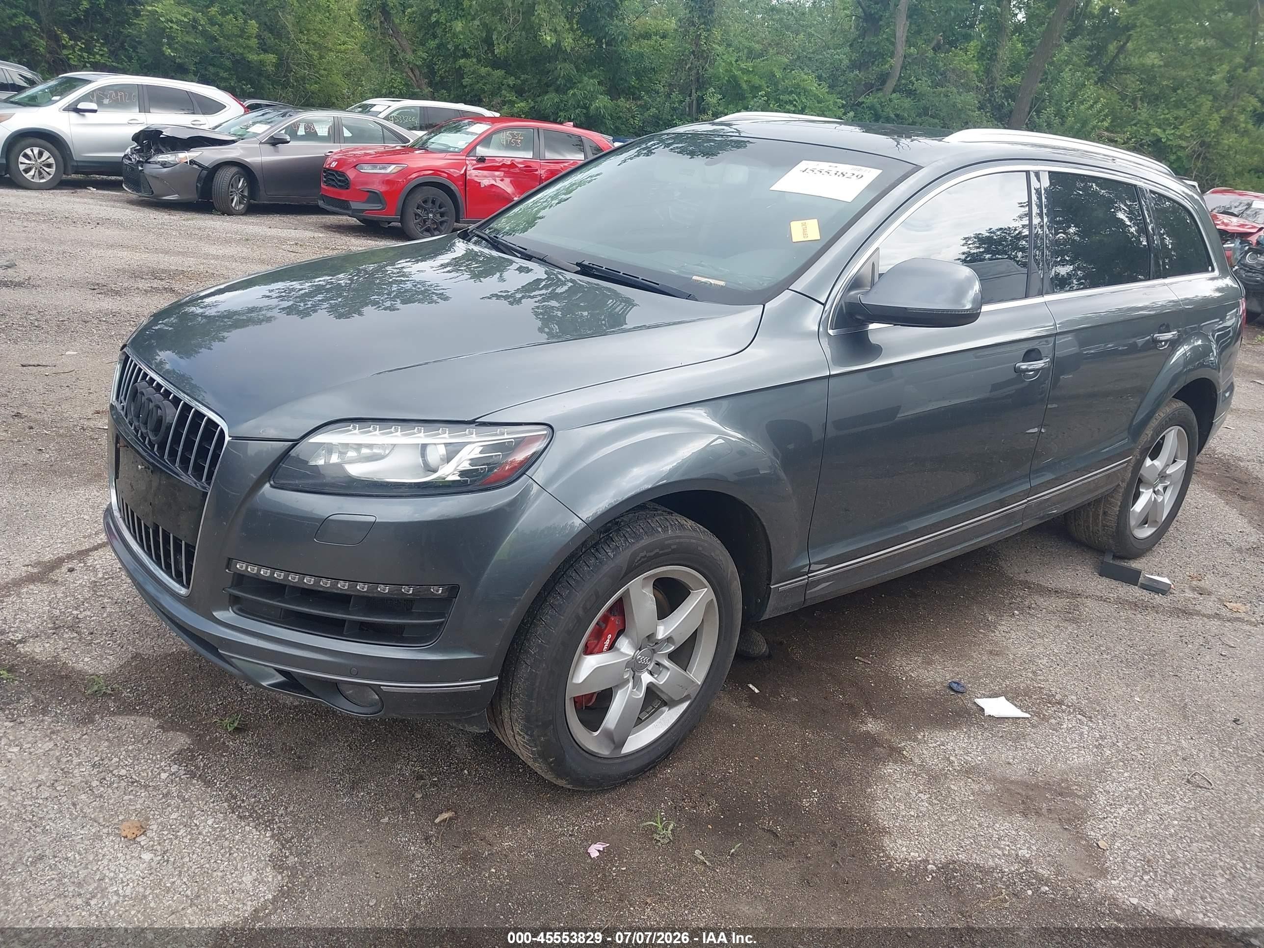 2015 Audi Q7 3.0t Premium Gray vin: WA1LGAFE9FD012631