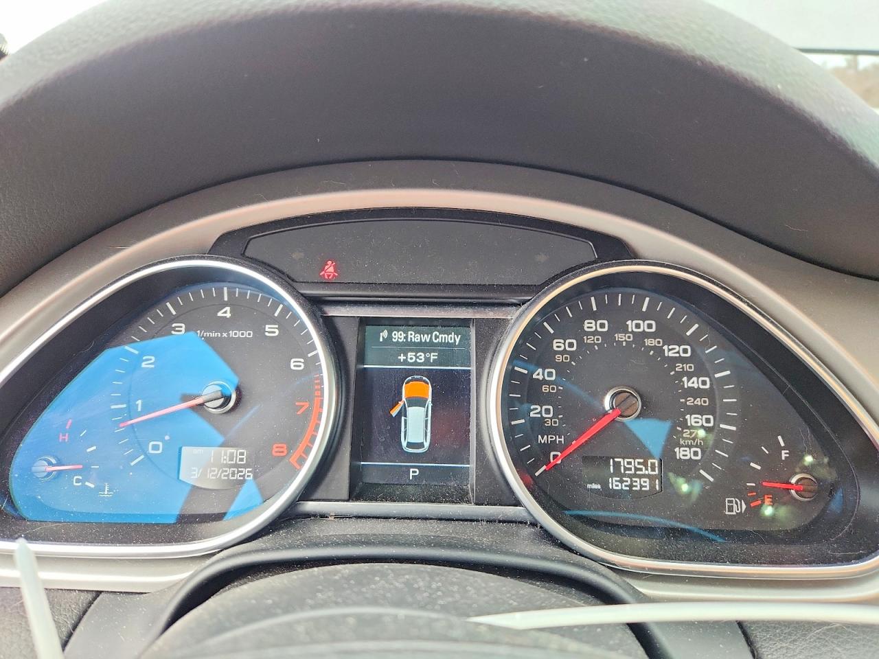 2015 Audi Q7 Premium Plus Gray vin: WA1LGAFE9FD028943