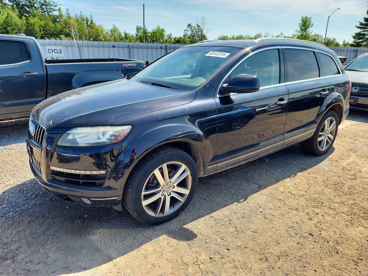 2012 Audi Q7 Premium Plus Black vin: WA1LGAFEXCD006672