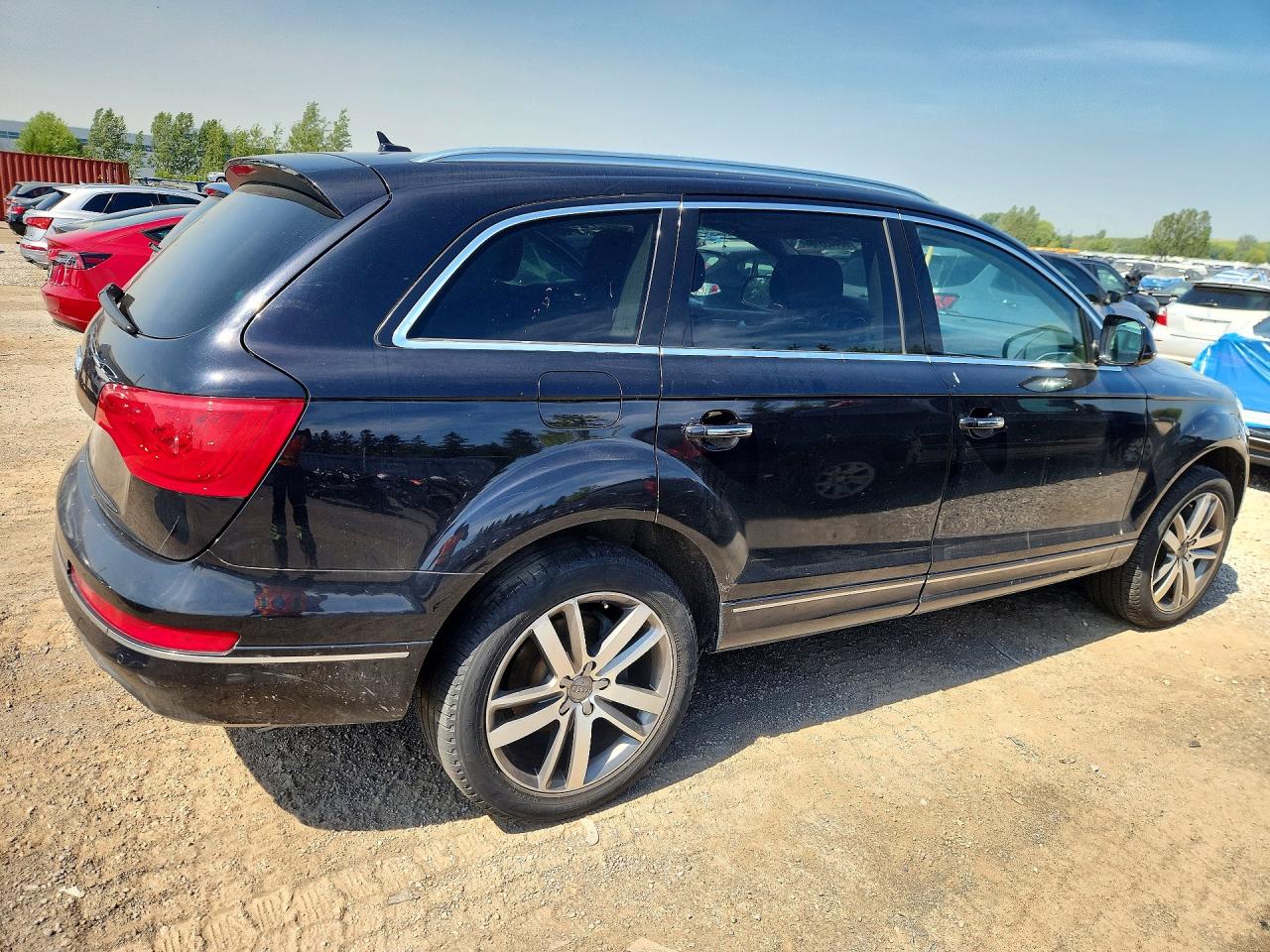 2012 Audi Q7 Premium Plus Black vin: WA1LGAFEXCD006672