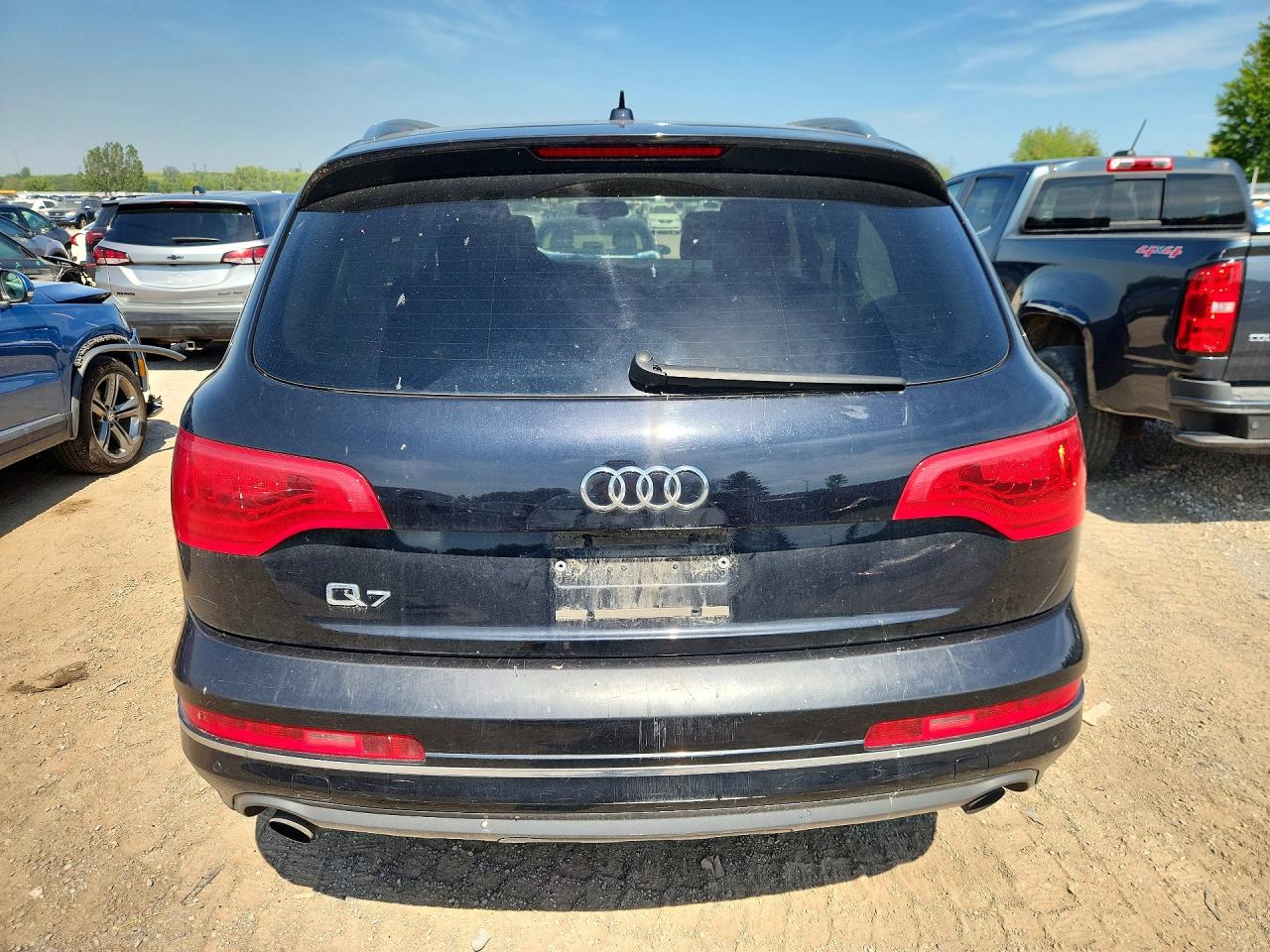 2012 Audi Q7 Premium Plus Black vin: WA1LGAFEXCD006672