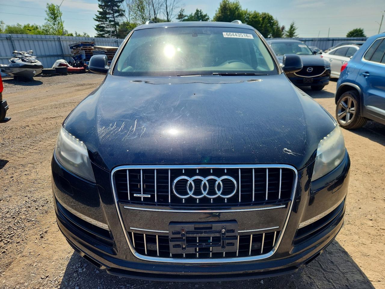 2012 Audi Q7 Premium Plus Black vin: WA1LGAFEXCD006672