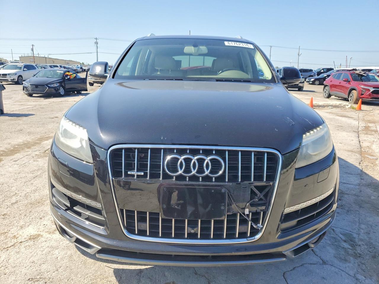 2013 Audi Q7 Premium Plus Black vin: WA1LGAFEXDD008696