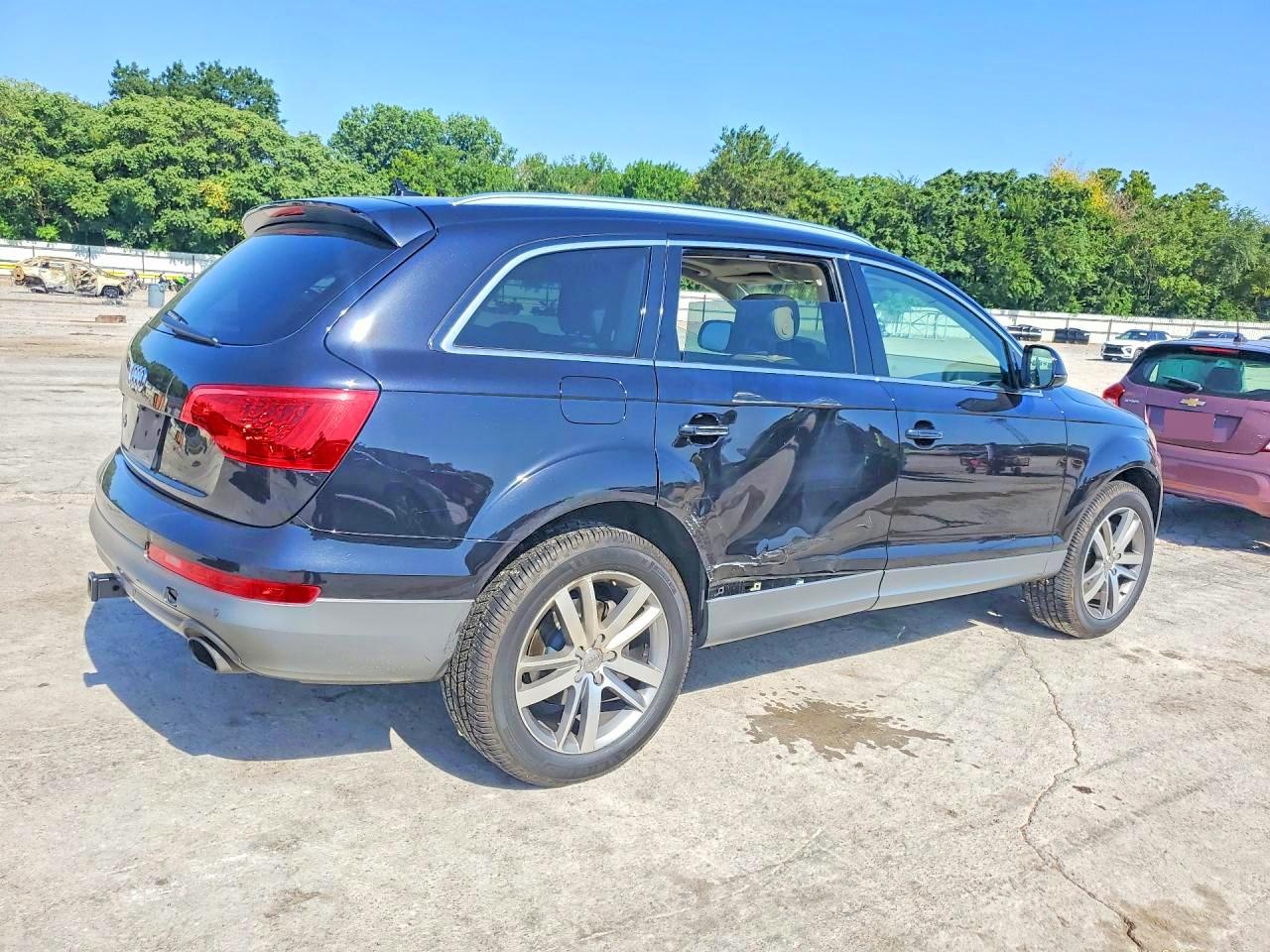 2013 Audi Q7 Premium Plus Black vin: WA1LGAFEXDD008696