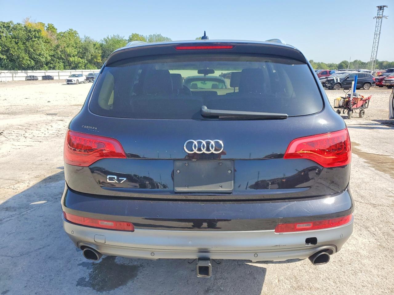 2013 Audi Q7 Premium Plus Black vin: WA1LGAFEXDD008696