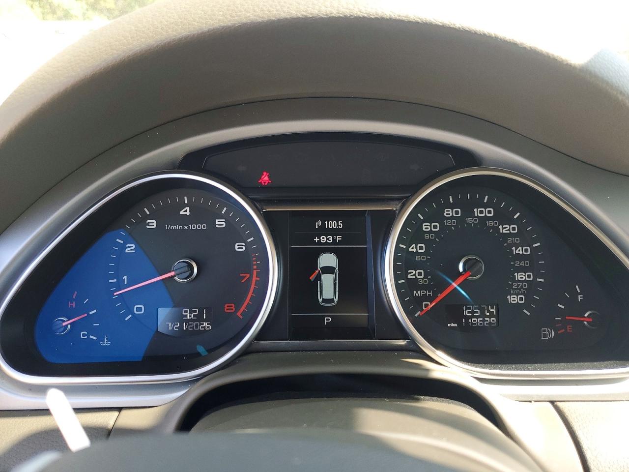 2013 Audi Q7 Premium Plus Black vin: WA1LGAFEXDD008696