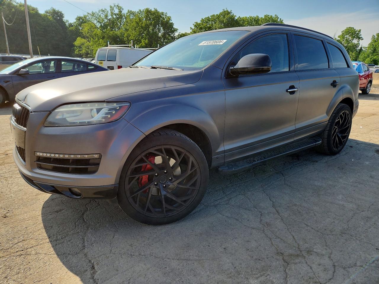 2013 Audi Q7 Premium Plus Silver vin: WA1LGAFEXDD010707