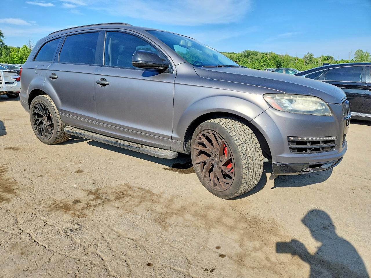2013 Audi Q7 Premium Plus Silver vin: WA1LGAFEXDD010707