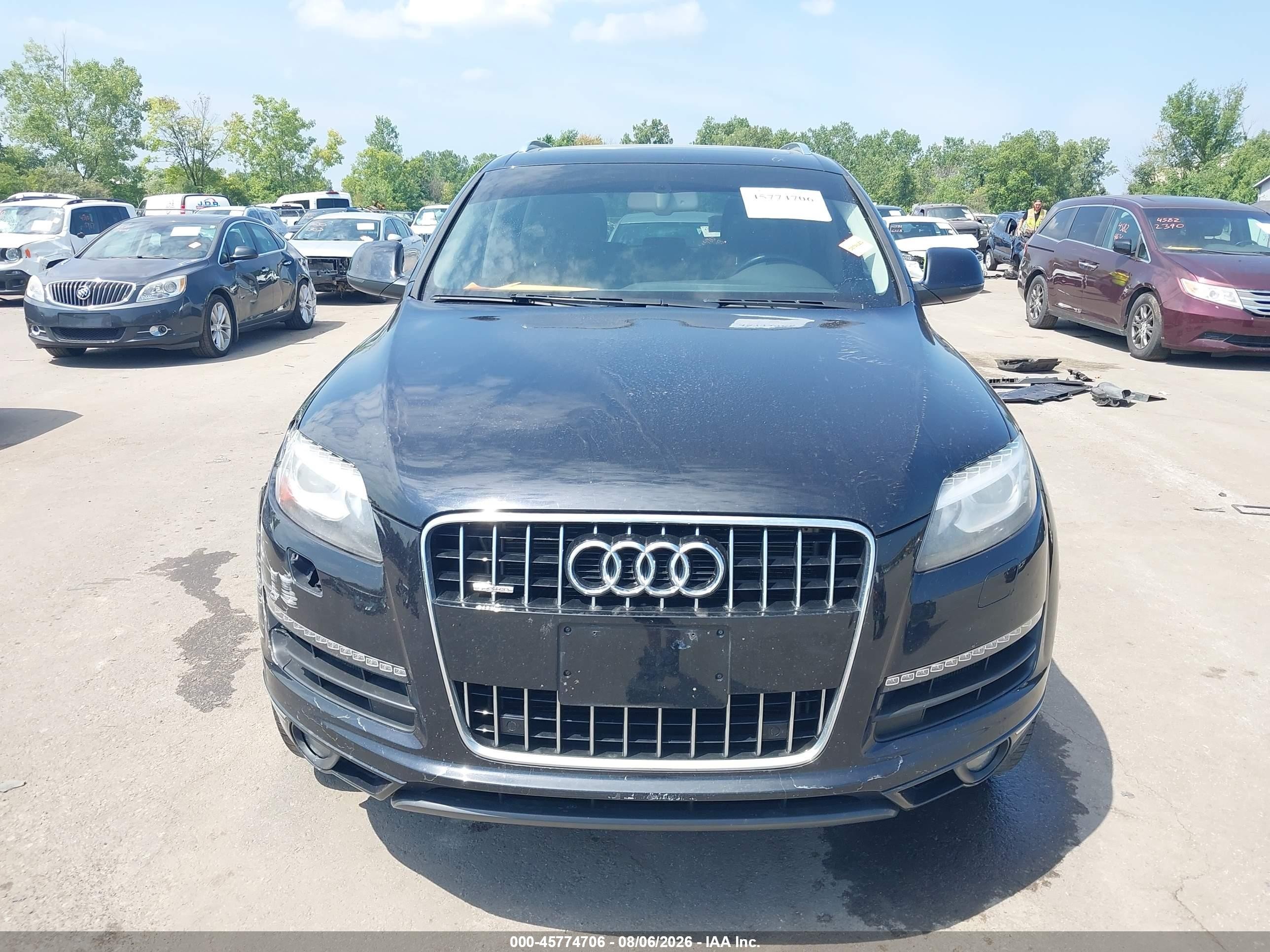 2014 Audi Q7 3.0t Premium Black vin: WA1LGAFEXED004293