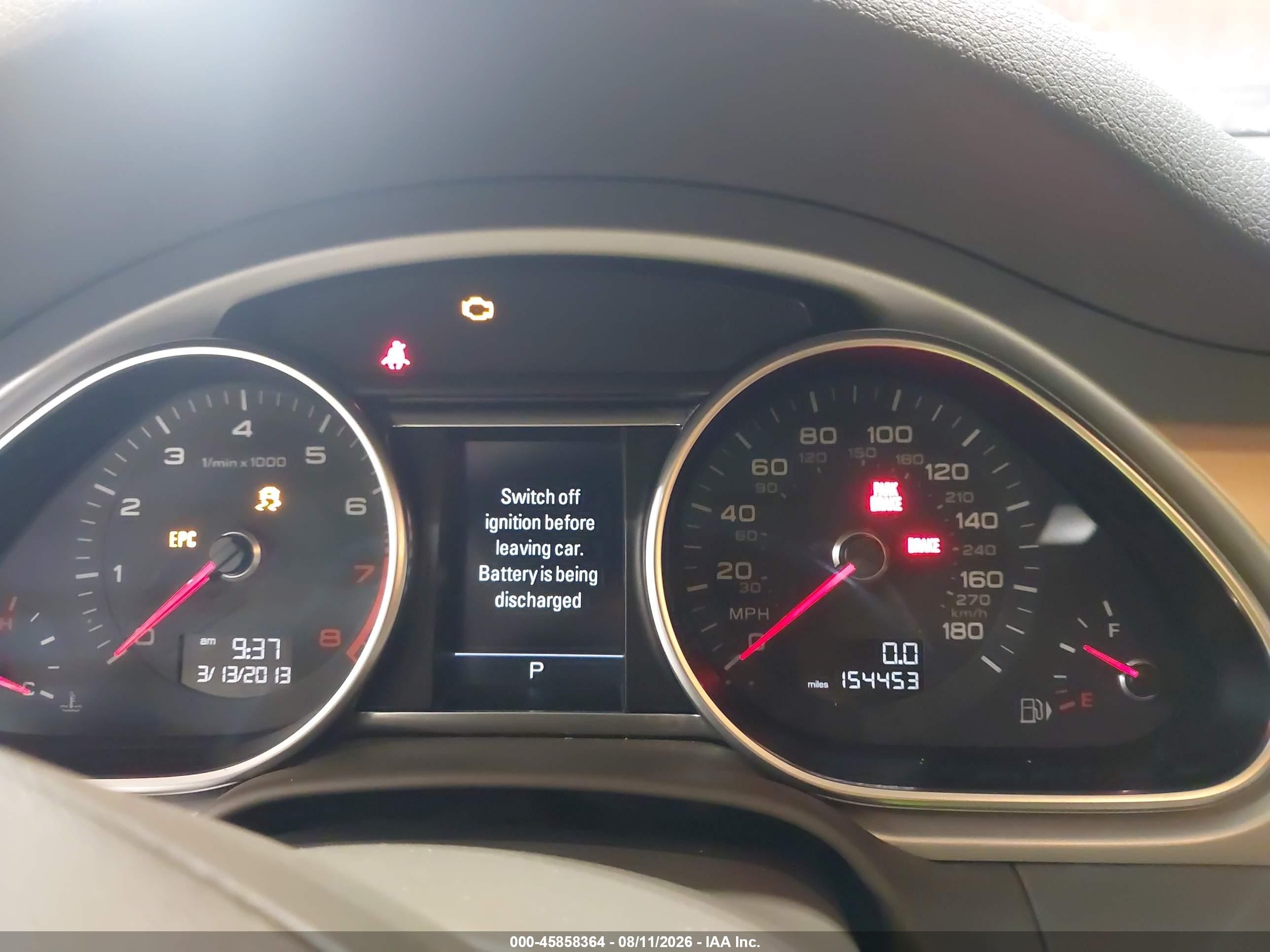 2014 Audi Q7 3.0t Premium White vin: WA1LGAFEXED009266