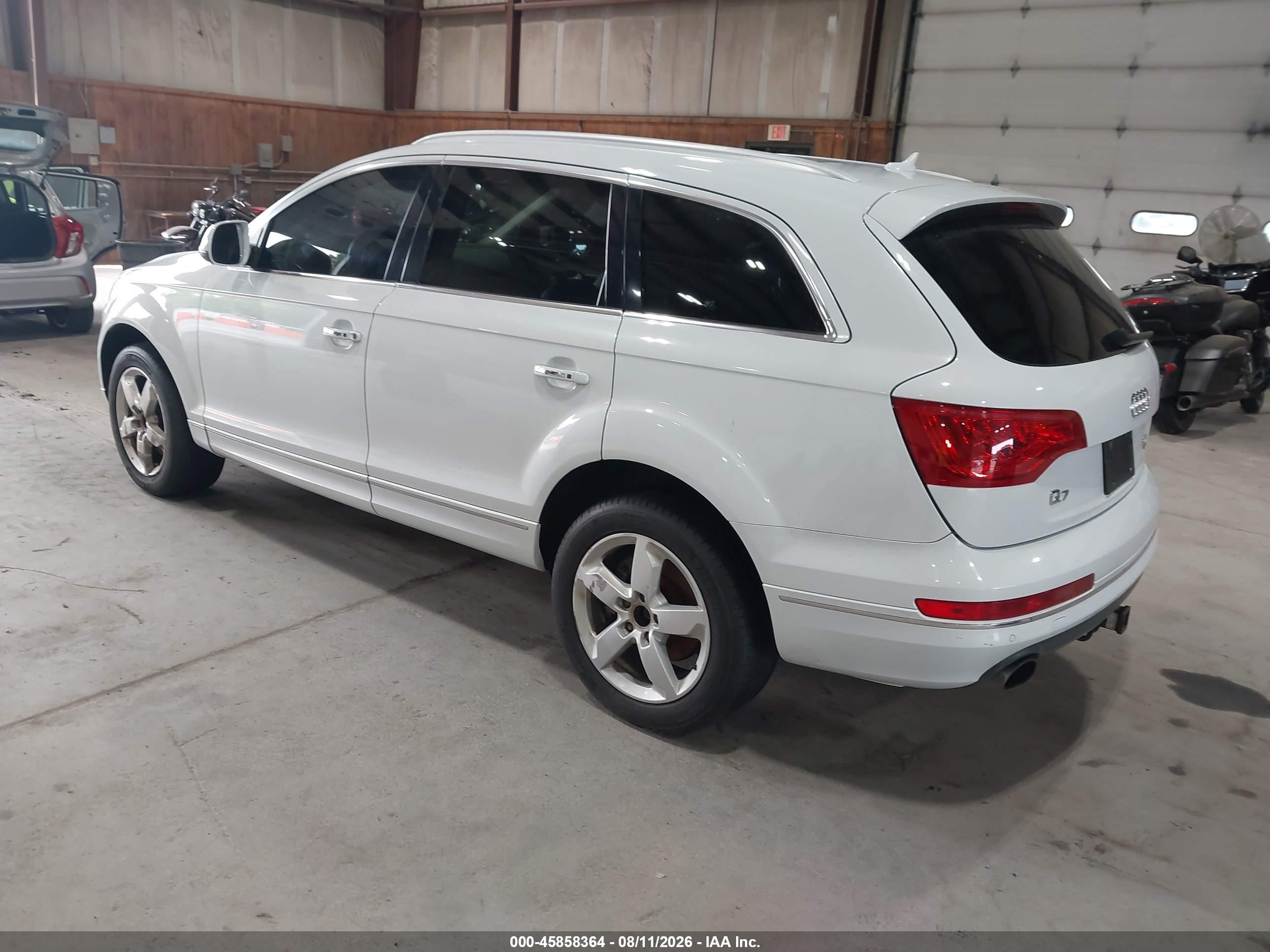 2014 Audi Q7 3.0t Premium White vin: WA1LGAFEXED009266