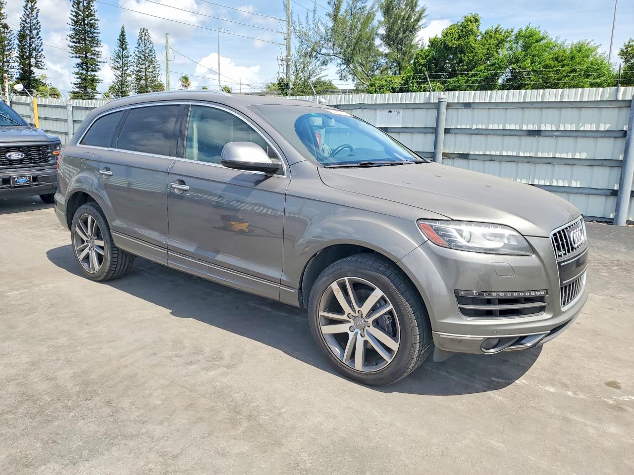2015 Audi Q7 Premium Plus Gray vin: WA1LGAFEXFD001010