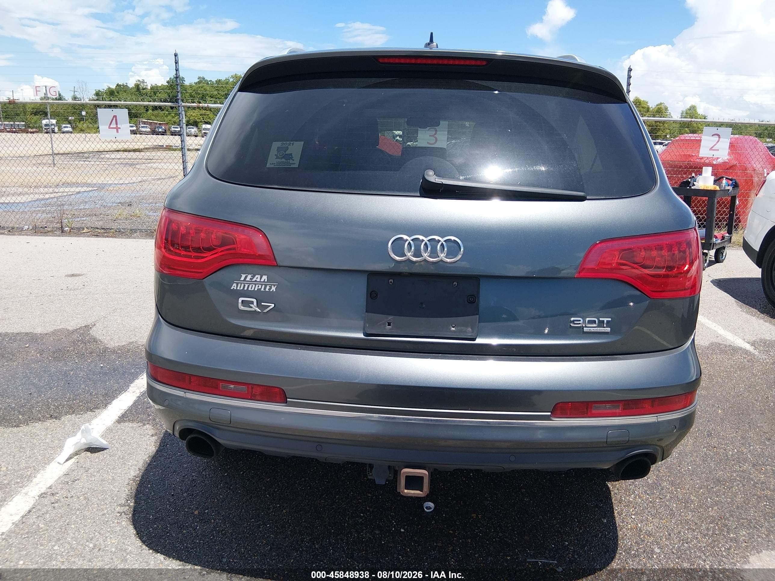 2015 Audi Q7 3.0t Premium Black vin: WA1LGAFEXFD012198