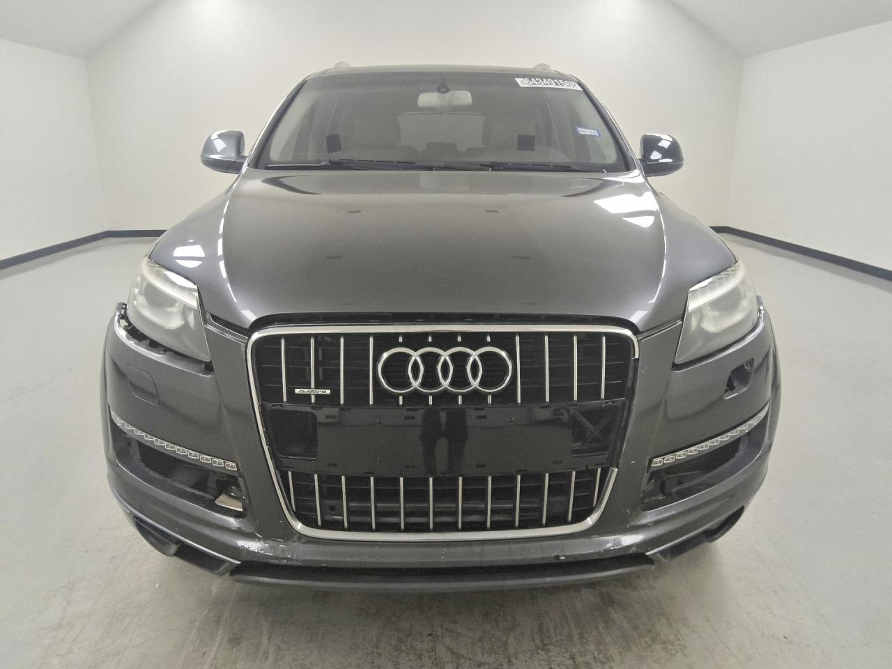 2015 Audi Q7 Premium Plus Gray vin: WA1LGAFEXFD016963
