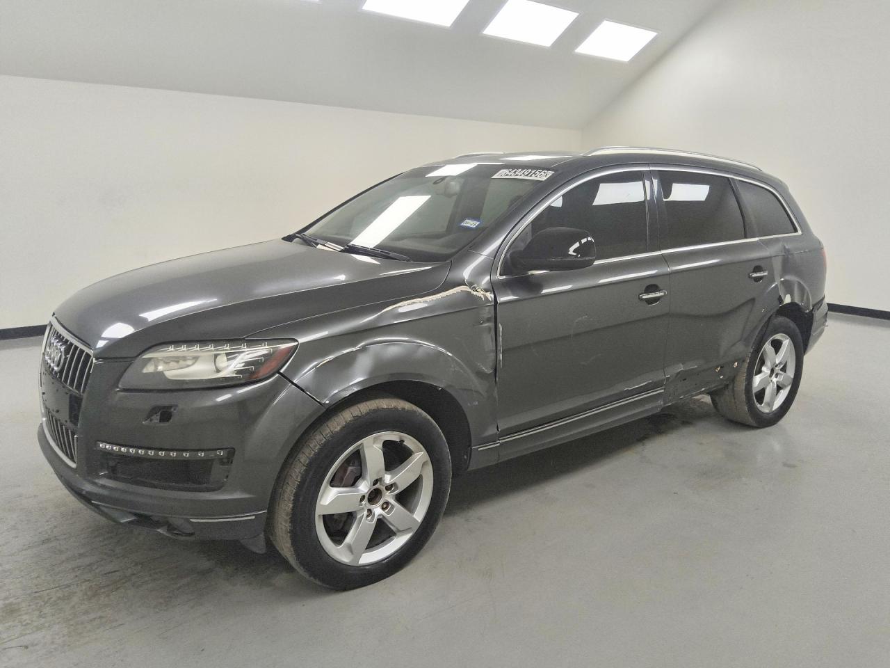 2015 Audi Q7 Premium Plus Gray vin: WA1LGAFEXFD016963