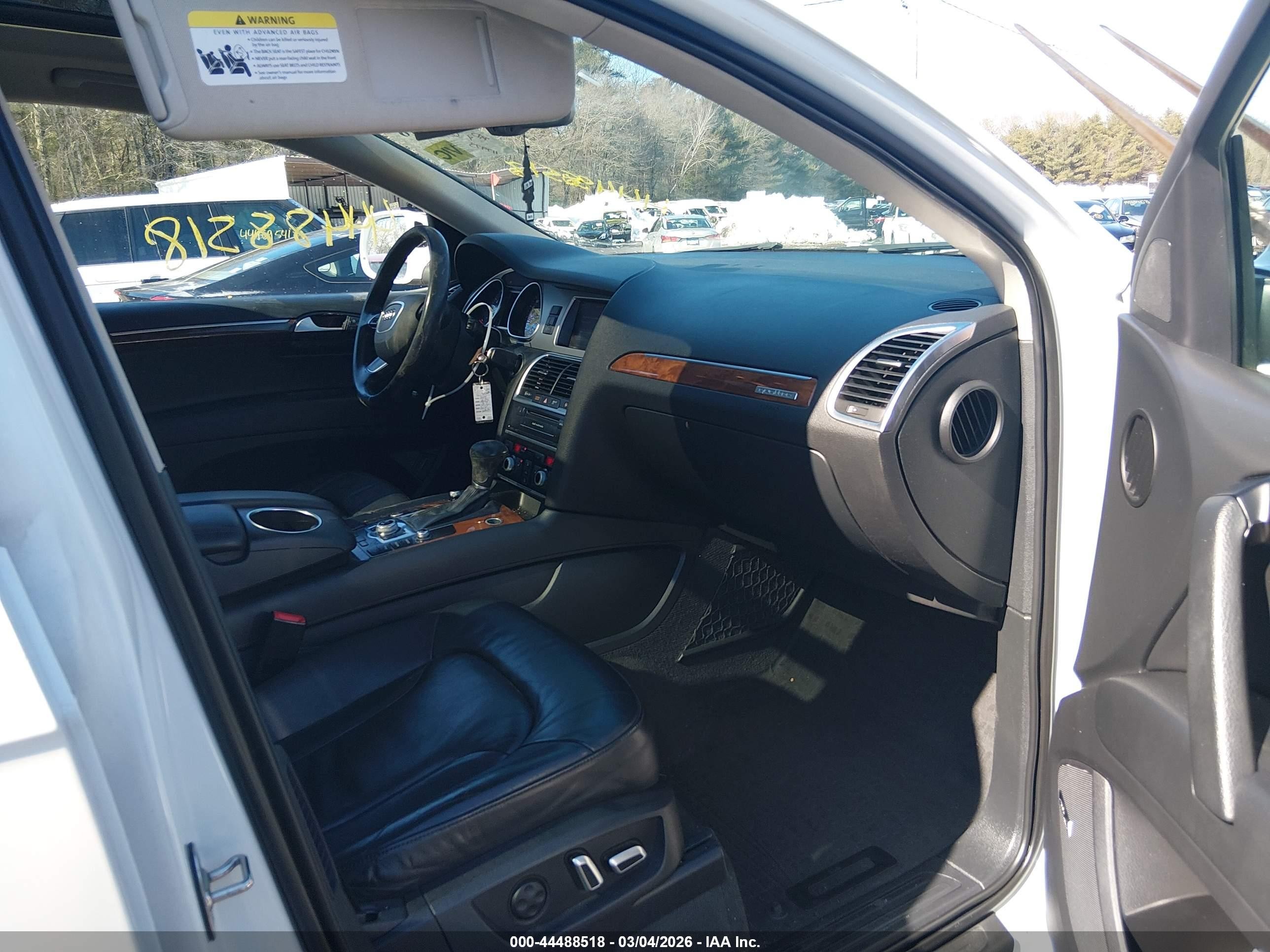 2015 Audi Q7 3.0t Premium White vin: WA1LGAFEXFD025937