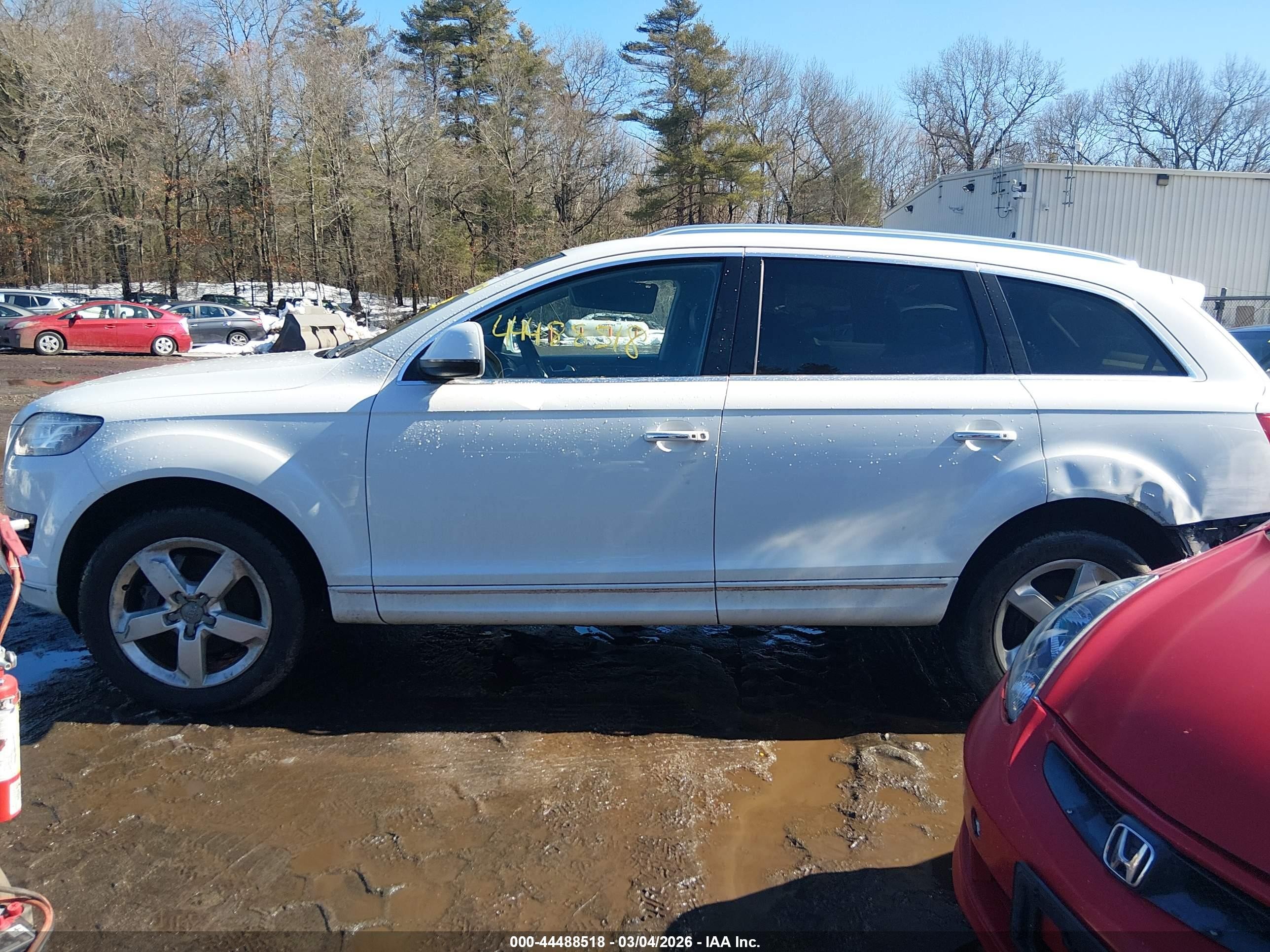 2015 Audi Q7 3.0t Premium White vin: WA1LGAFEXFD025937