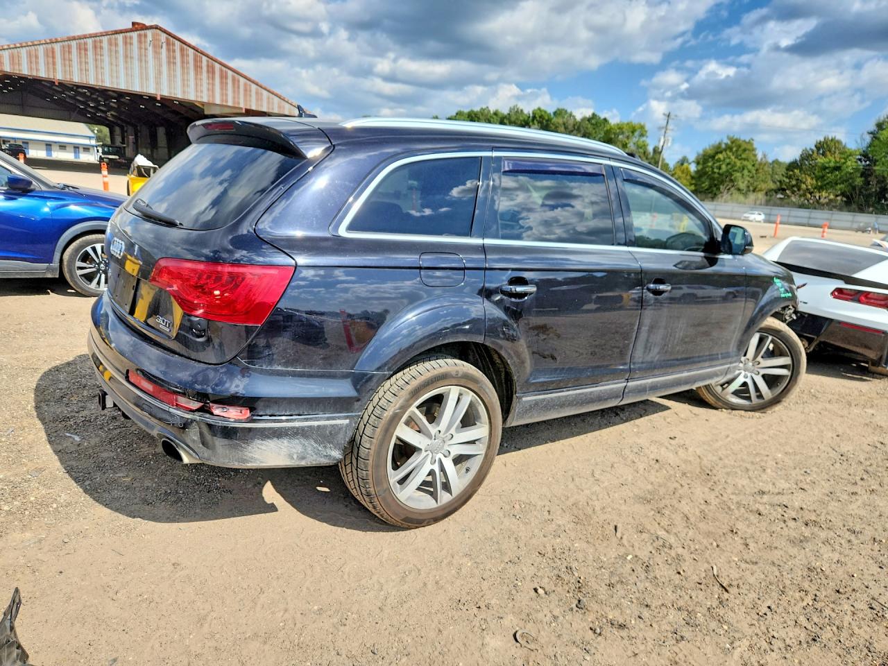 2015 Audi Q7 Premium Plus Black vin: WA1LGAFEXFD029079