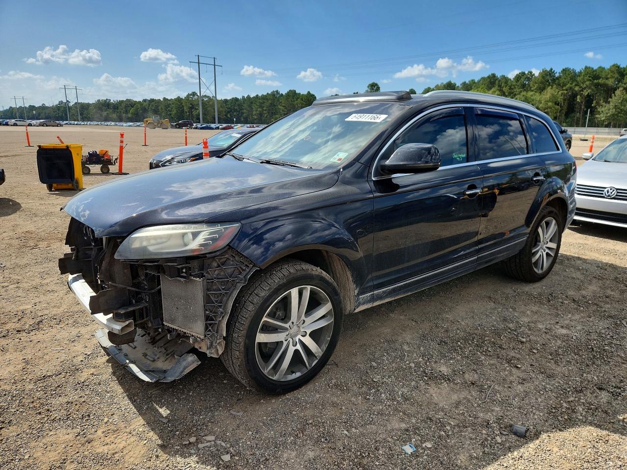 2015 Audi Q7 Premium Plus Black vin: WA1LGAFEXFD029079