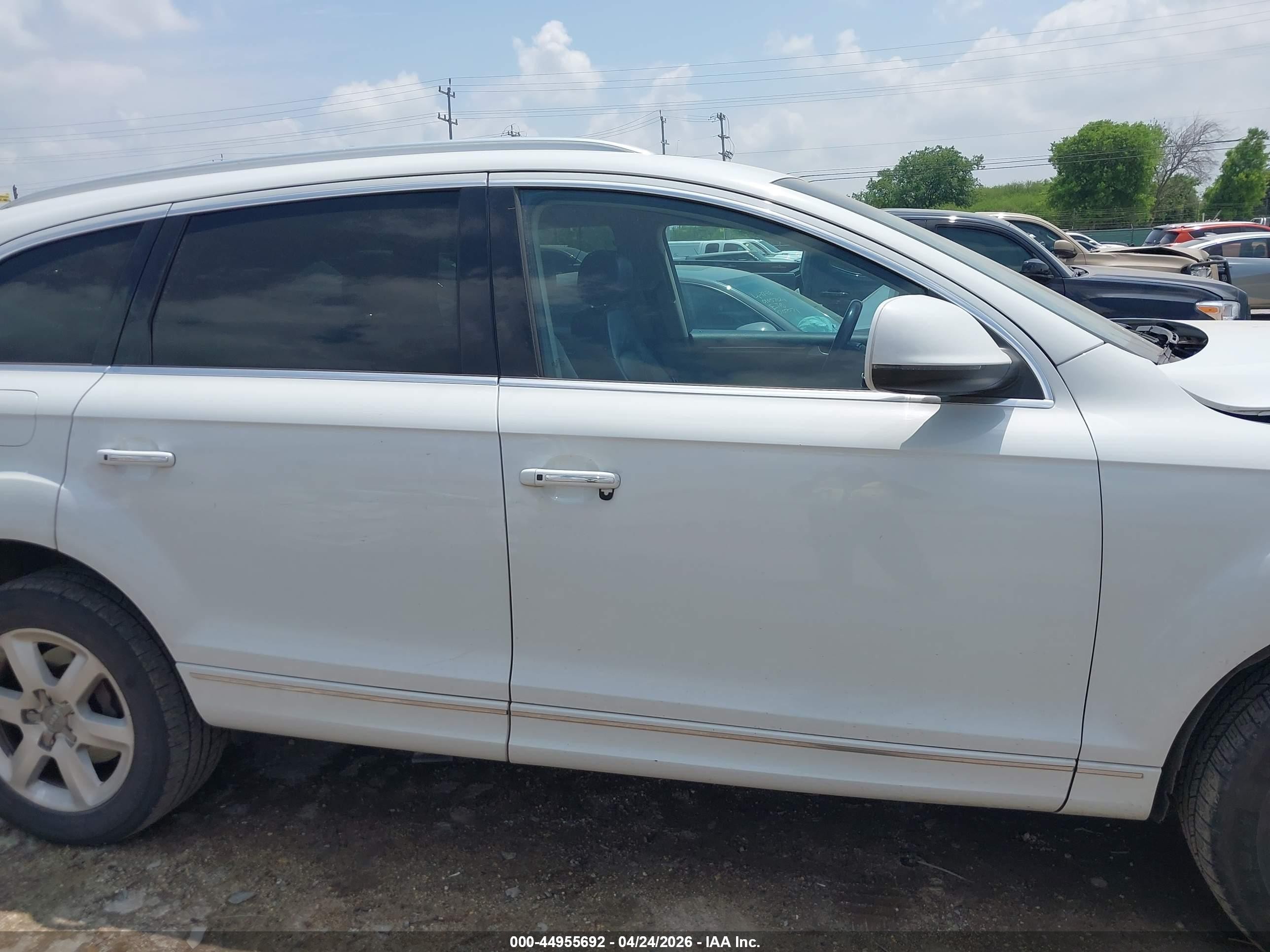 2015 Audi Q7 3.0t Premium White vin: WA1LGBFE1FD001127